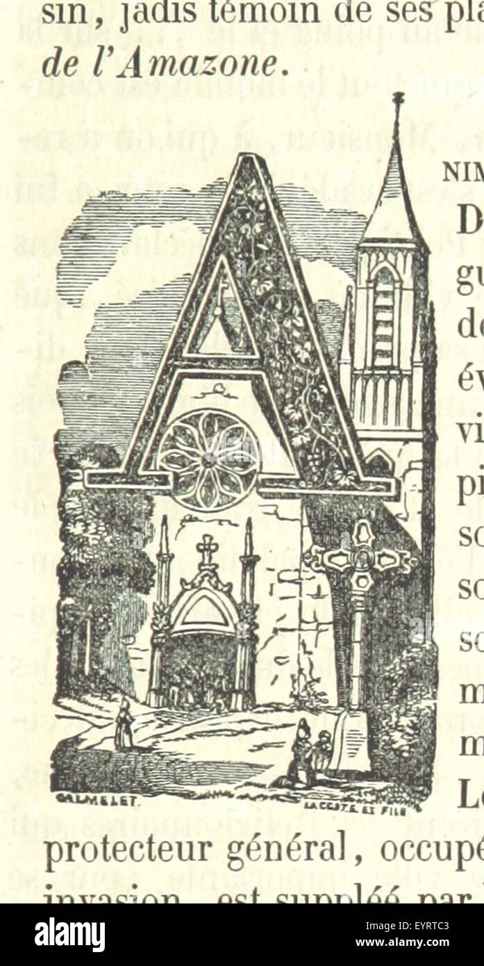 Questa immagine tratta da pagina 149 di "Histoire générale de l'Auvergne" mostra una scena storica legata alla regione dell'Auvergne in Francia, documentando la sua cultura, l'architettura e le caratteristiche geografiche. Foto Stock