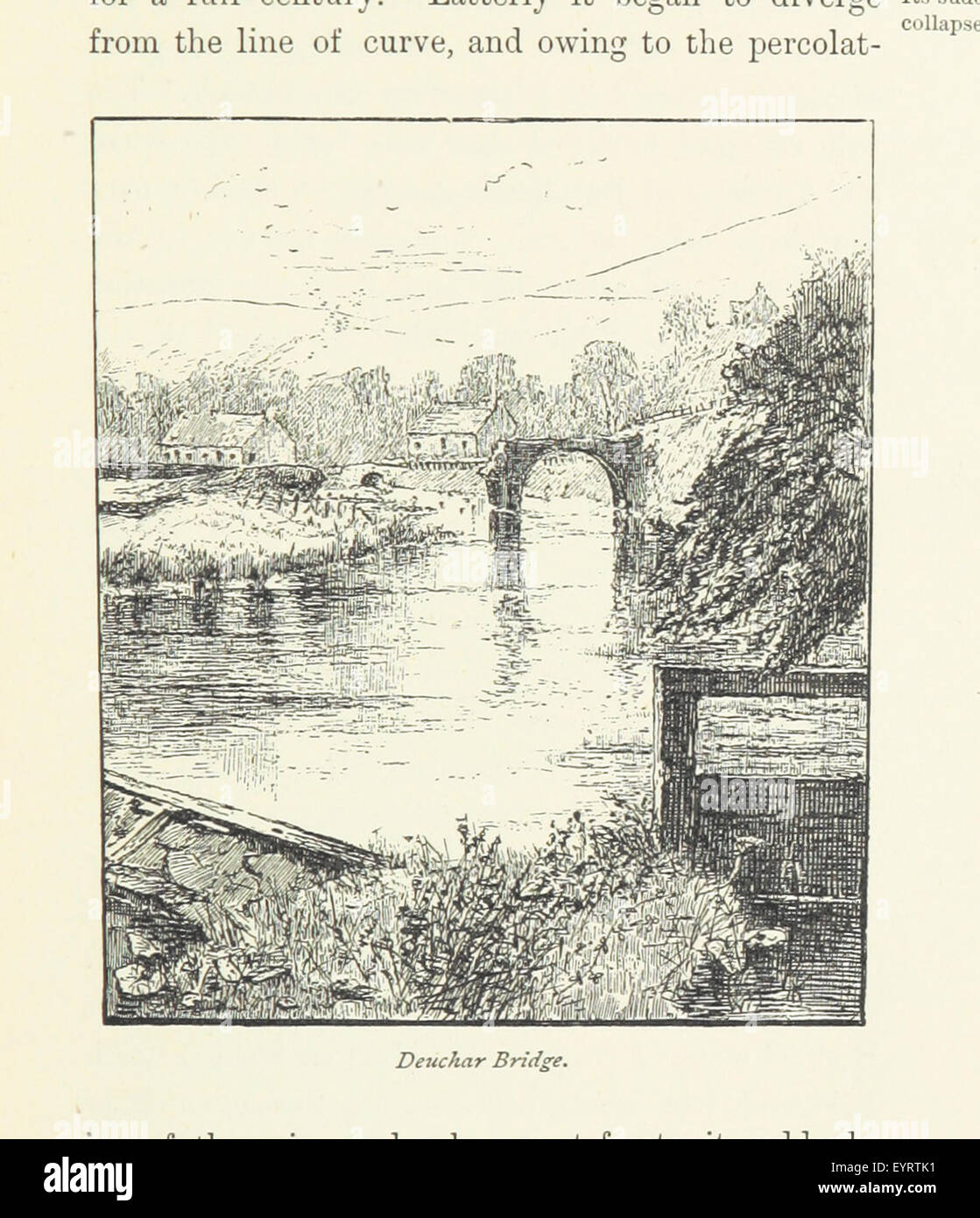 Un'immagine tratta da pagina 151 di "Reminiscences of Yarrow", con una riflessione sulla Yarrow Valley e il suo significato storico, con una prefazione di Campbell Fraser che fornisce il contesto. Foto Stock