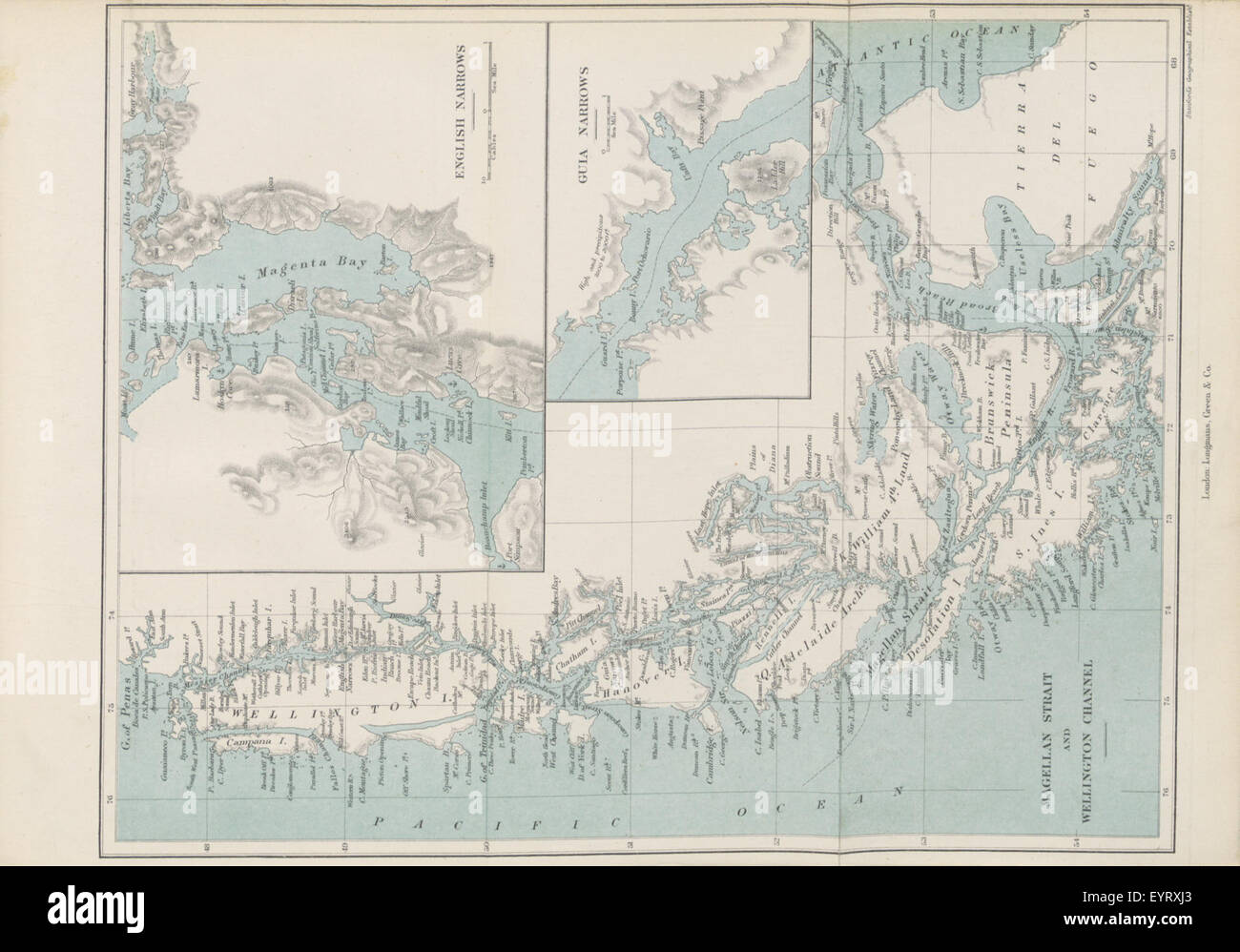 Immagine tratta da pagina 185 di "A Voyage in the Sunbeam", raffigurante la vita in un viaggio in mare per undici mesi, illustrata da A. Y. Bingham. Foto Stock