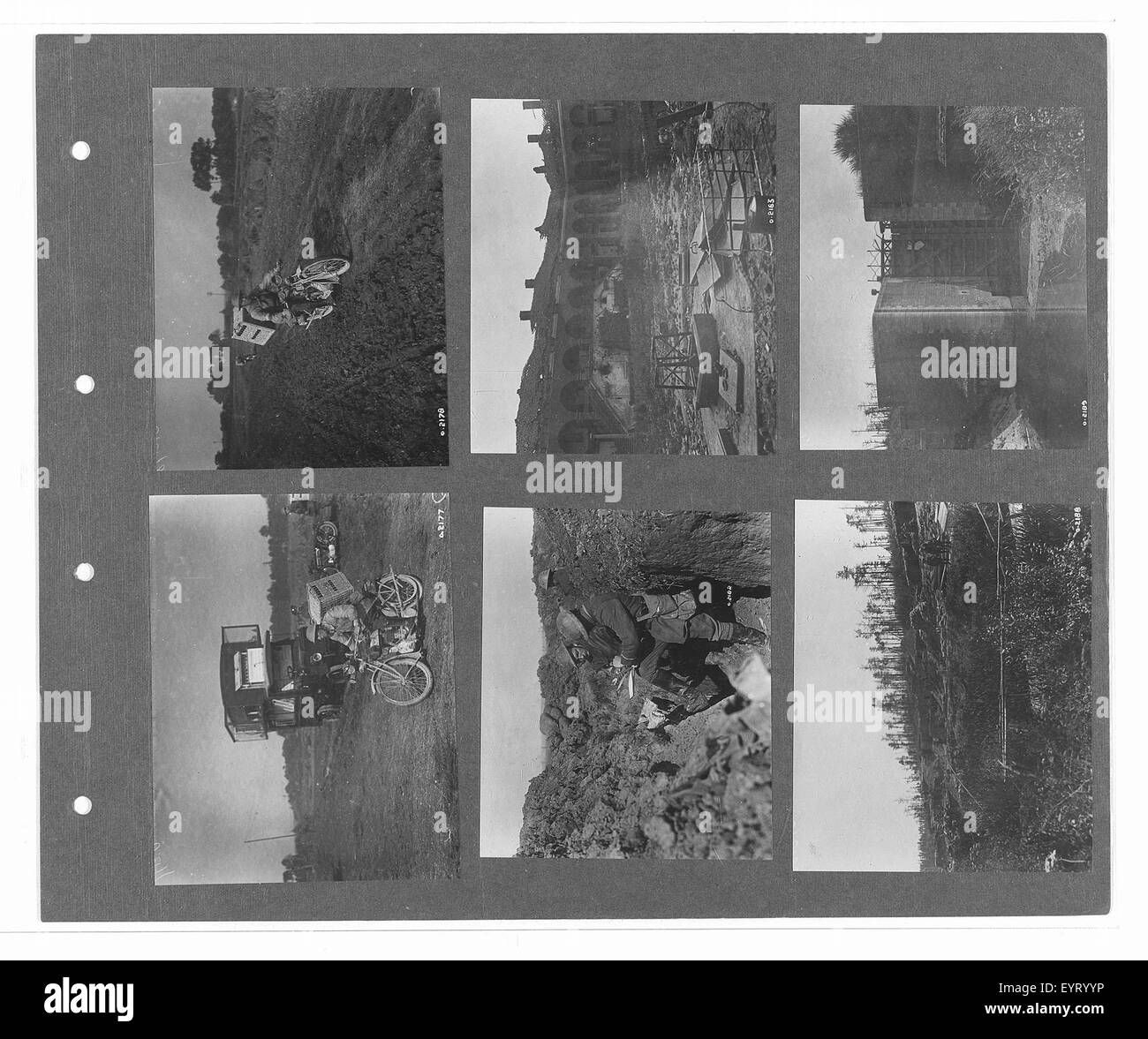 Questa immagine è tratta dal "Canadian War Memorials Fund Canadian Official War Photographs volume 3", che mostra fotografie ufficiali di guerra che documentano il coinvolgimento militare del Canada durante i conflitti chiave. Foto Stock