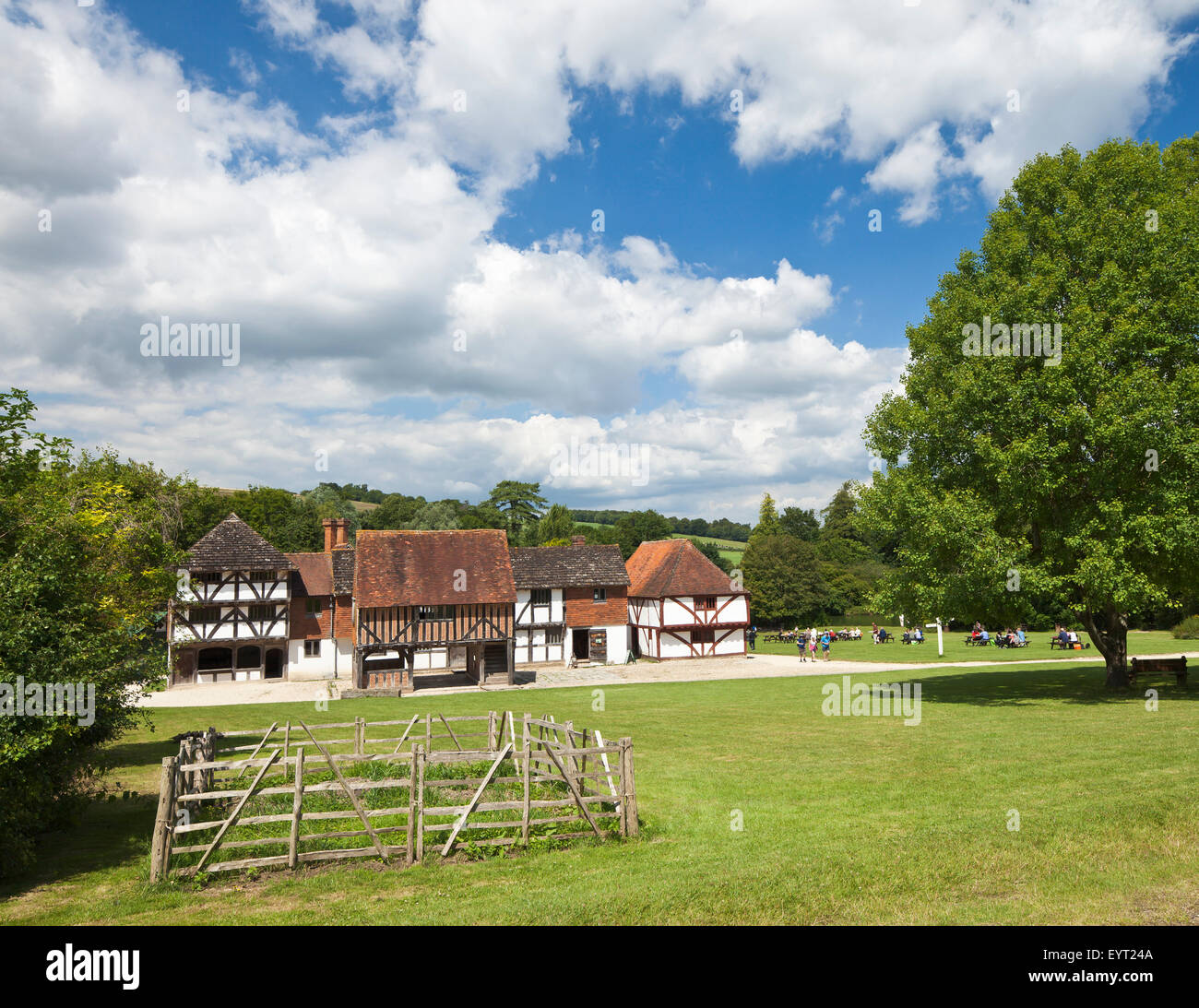 Il Weald and Downland Open Air Museum, Singleton, West Sussex. Foto Stock