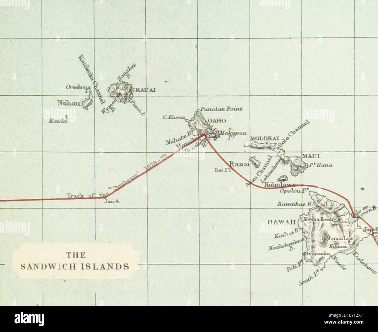 Immagine da pagina 259 di '[A Voyage in the Sunbeam]', che documenta un viaggio in mare della durata di undici mesi a bordo dello yacht Sunbeam, con illustrazioni dettagliate di Honor A. Y. Bingham. Foto Stock