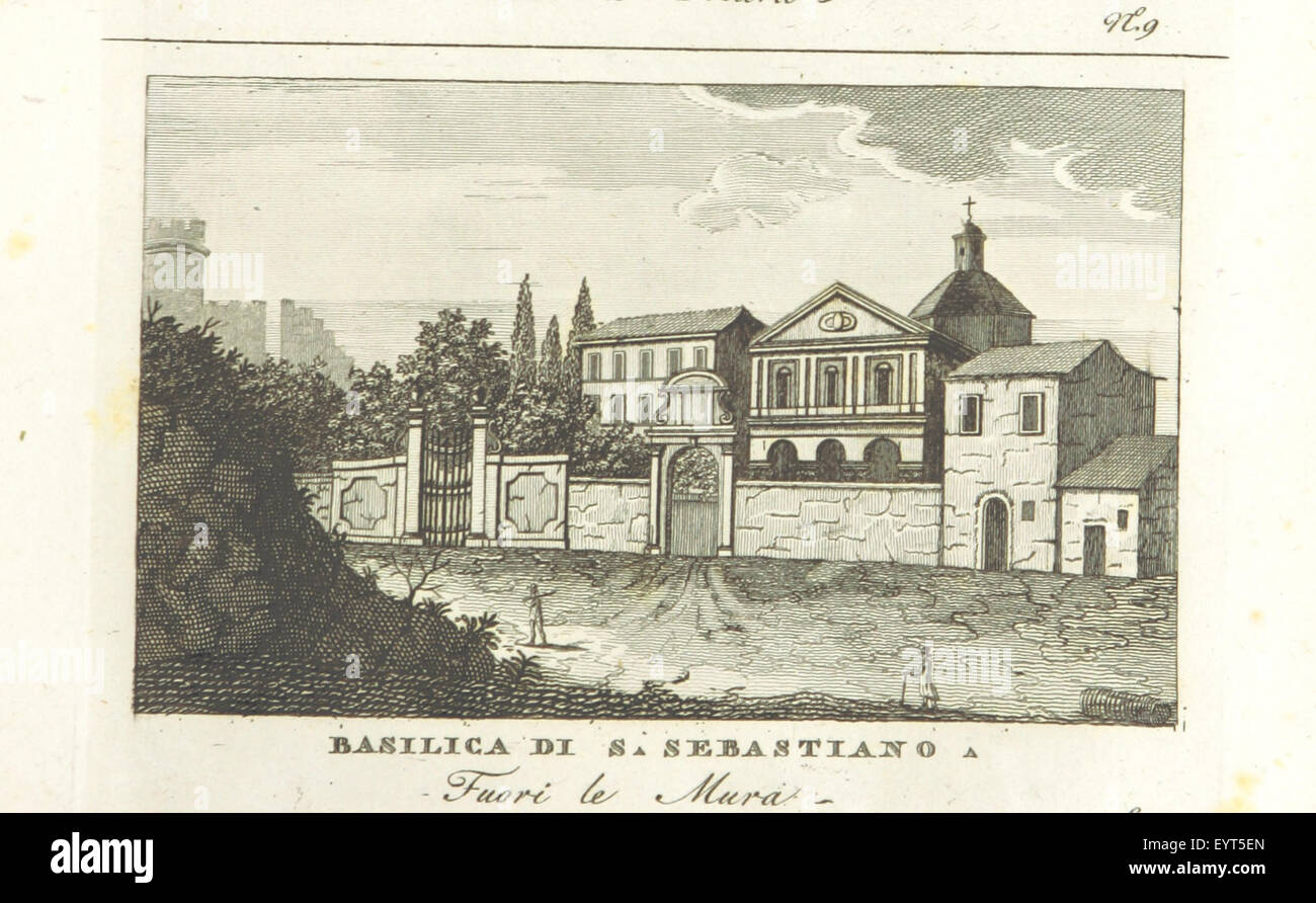 Un'immagine tratta da pagina 31 di "vedute antiche e moderne", raffigurante scene di vedute antiche e moderne, illustrando i contrasti nel paesaggio e nell'architettura attraverso la storia. Foto Stock