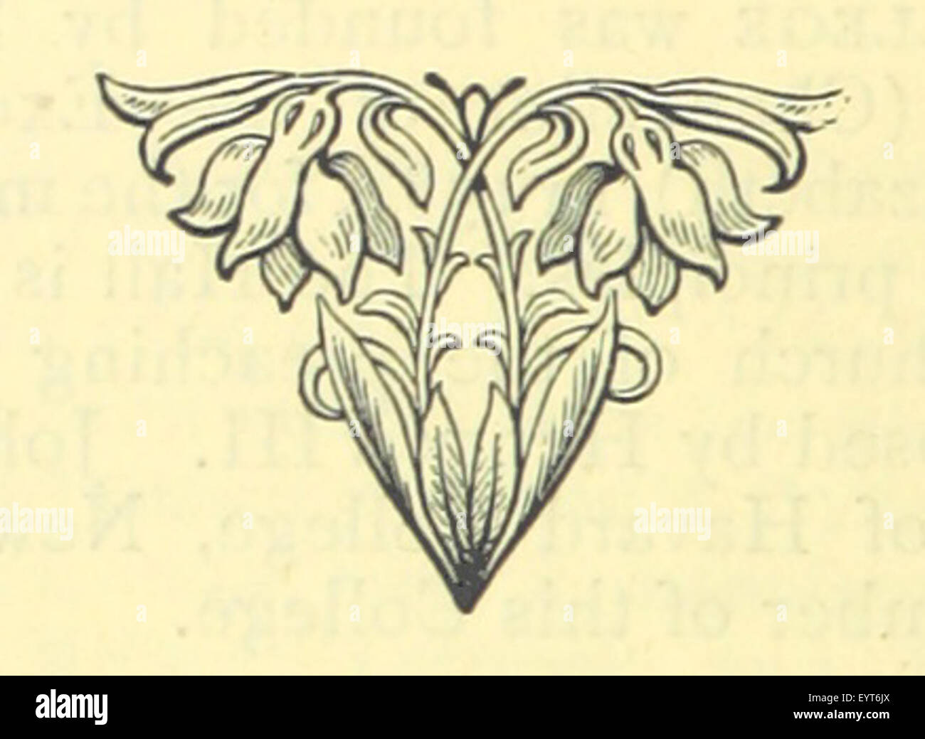 Fotografia dalla pagina 34 di "Guide to Cambridge", con un'immagine o una mappa relativa alla città, all'università e alle aree circostanti di Cambridge. Foto Stock