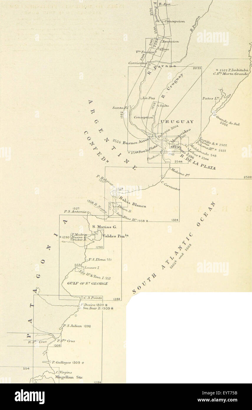 Mappa '.' estratte da Flickr 11222473695 ID immagine presa da pagina 36 della "PARTE I quarta edizione Foto Stock