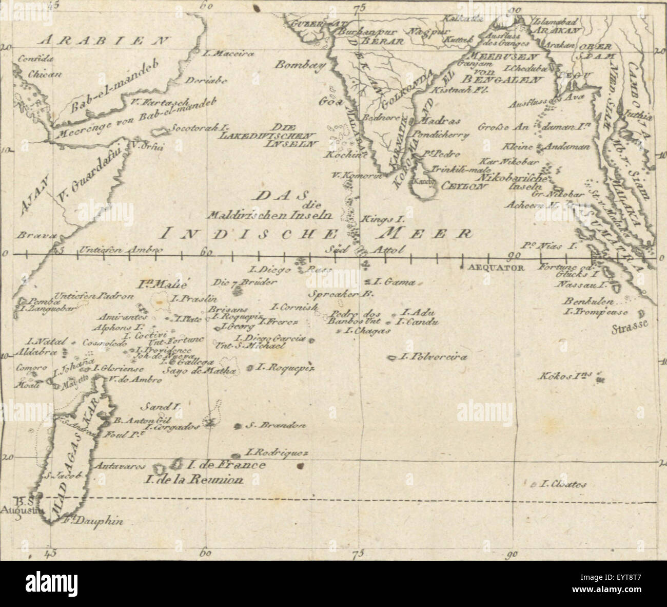 Immagine tratta da pagina 409 di "A. Rochon's Reise", che mostra una rappresentazione di viaggi in Marocco e India, con un'enfasi sulle isole Canarie e sulla loro storia e geografia. Foto Stock