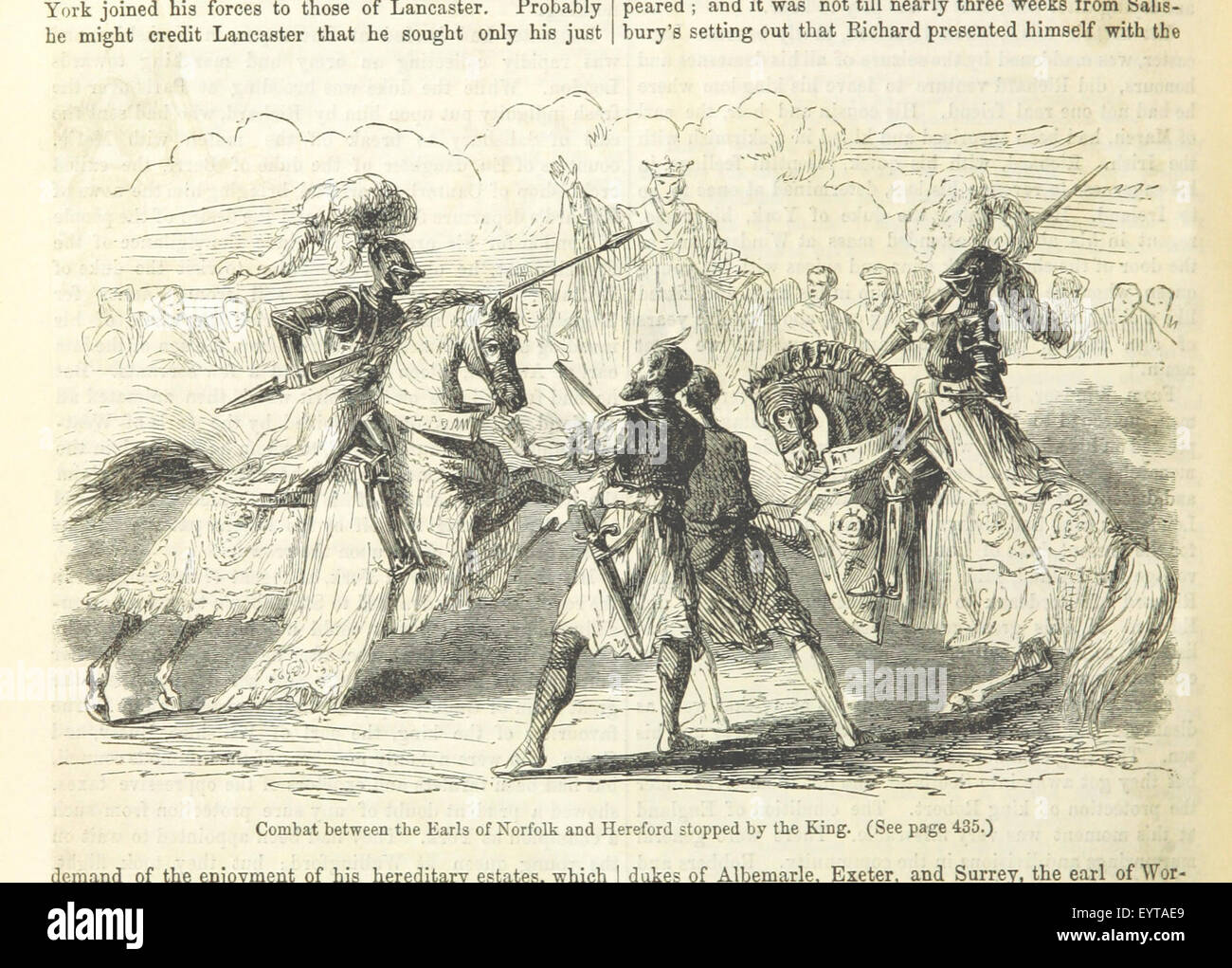 Questa immagine tratta da pagina 486 della "storia illustrata di John Cassell" mostra probabilmente un'illustrazione tratta dal libro di storia, raffigurante eventi storici o figure in modo visivamente coinvolgente. Foto Stock