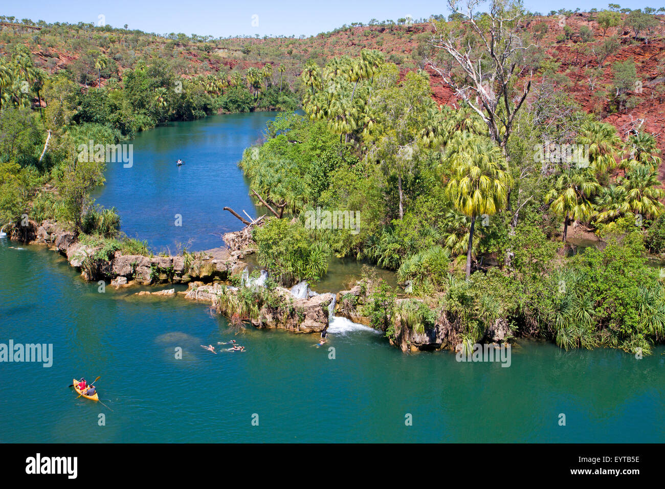 Indarri cade nel prato HIll Gorge Foto Stock