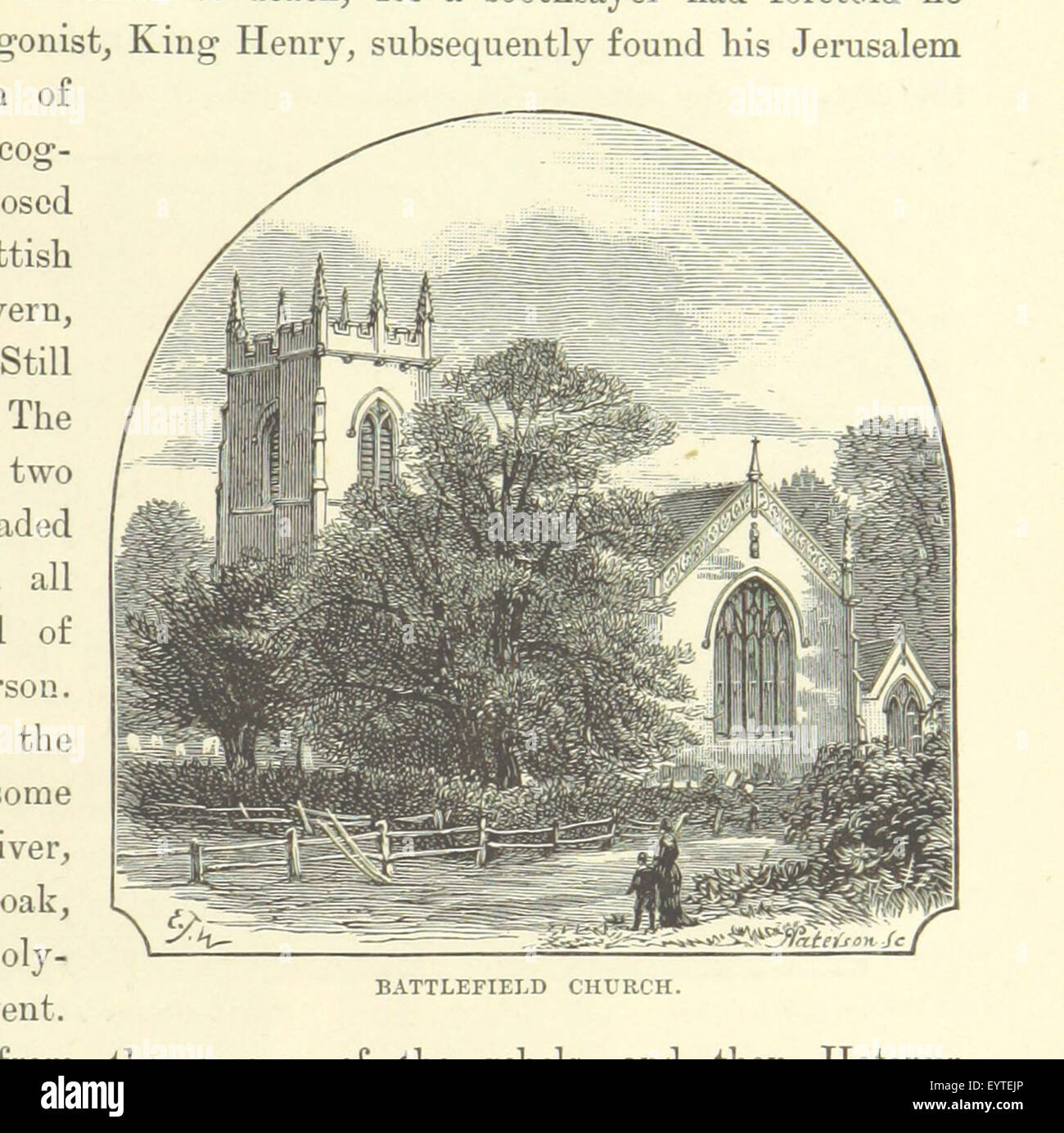 Immagine tratta da pagina 69 di "[Our Own Country]" che raffigura un momento panoramico o storico che rappresenta l'identità culturale o storica della nazione. Foto Stock