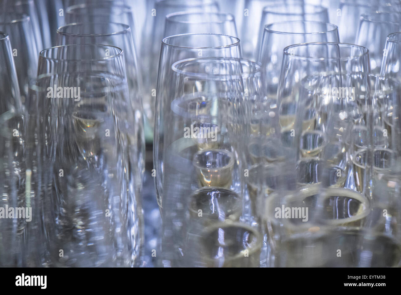 Bicchieri di vino Foto Stock