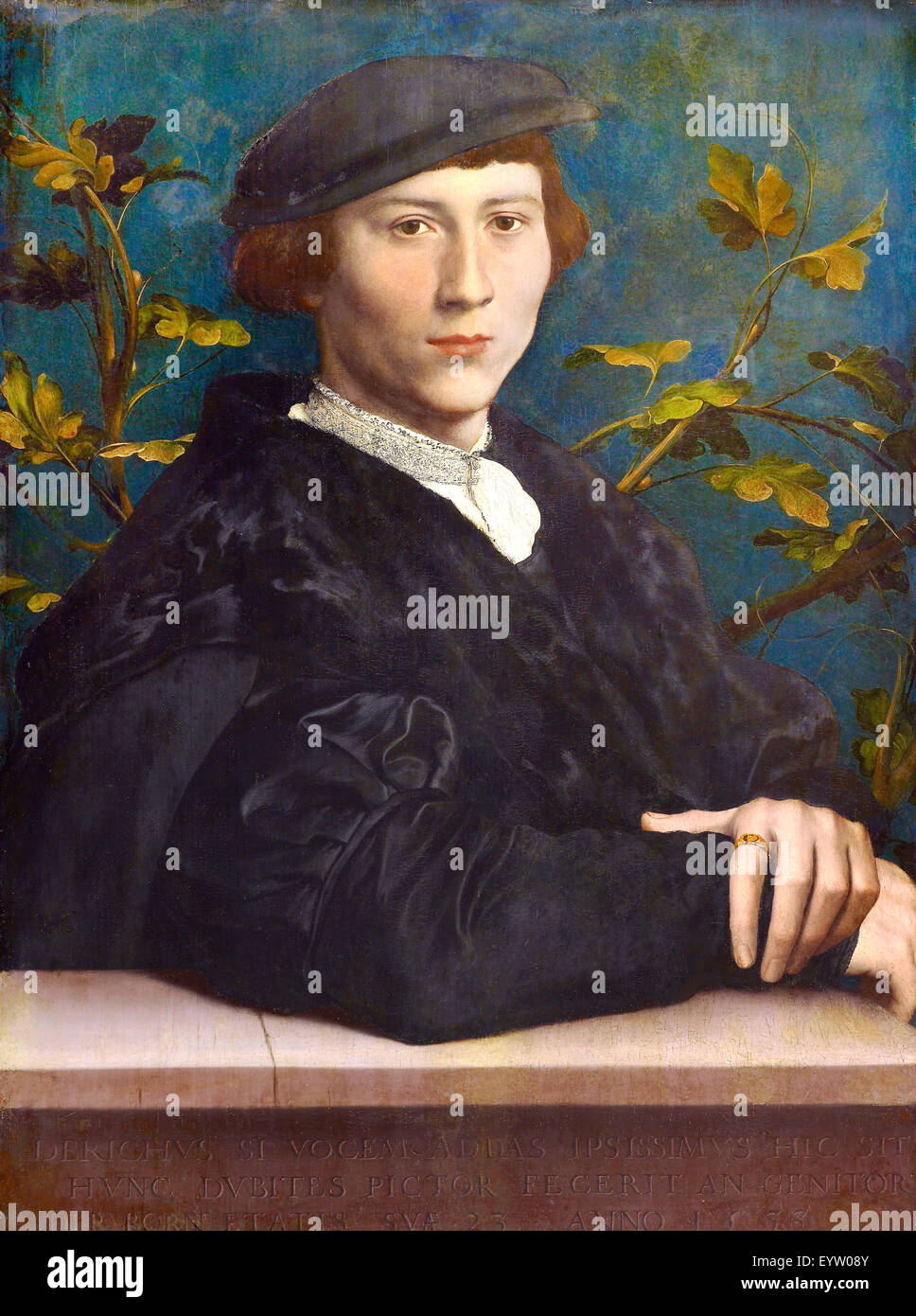 Hans Holbein il Giovane, Derich nato 1533 olio su tela. Collezione Reale del Regno Unito. Foto Stock