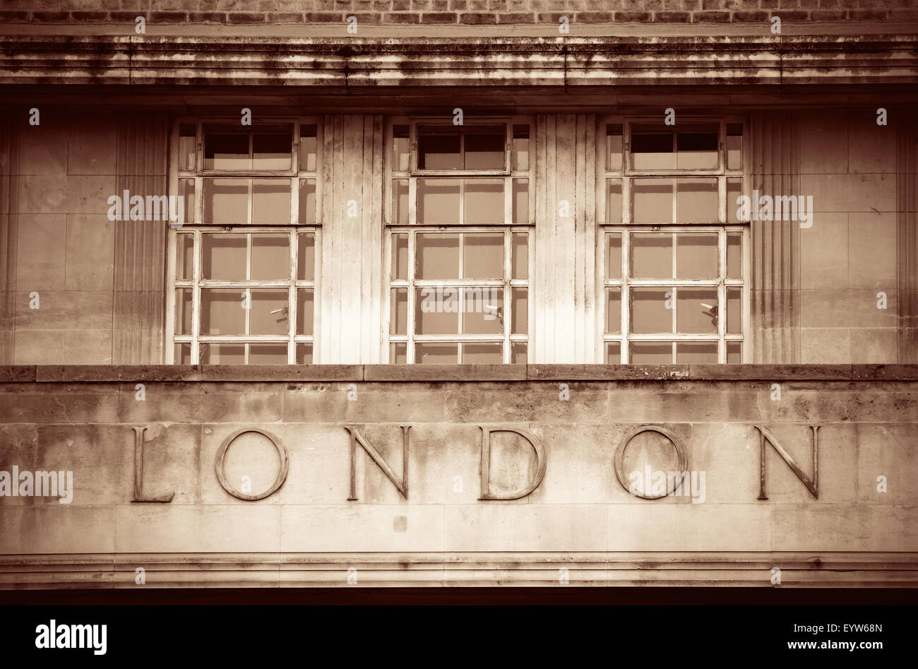 Urbano architettura storica a Londra. Foto Stock