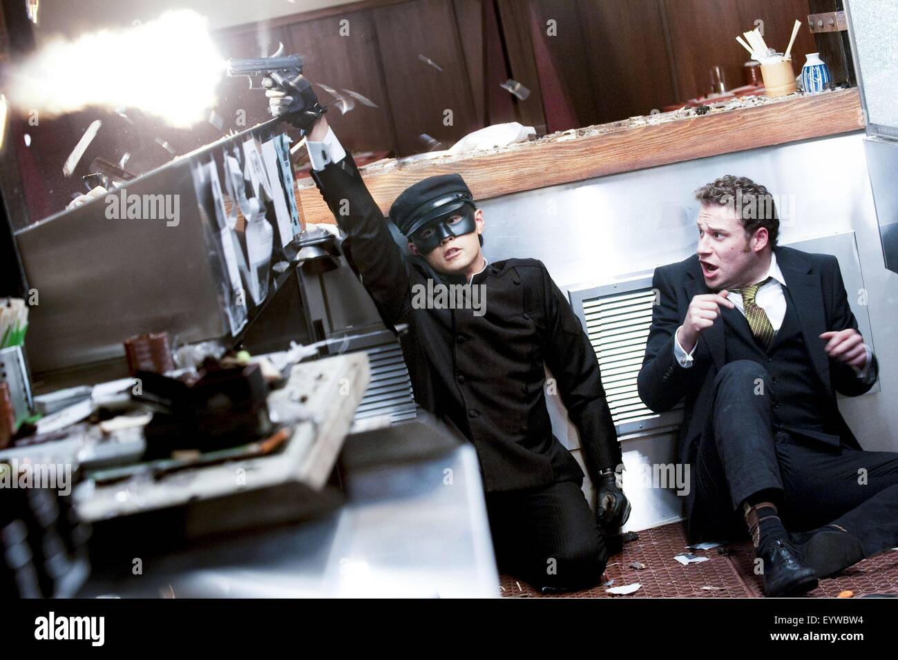 L'anno del Green Hornet : 2011 USA Direttore : Michel Gondry Seth Rogen, Jay Chou Foto Stock
