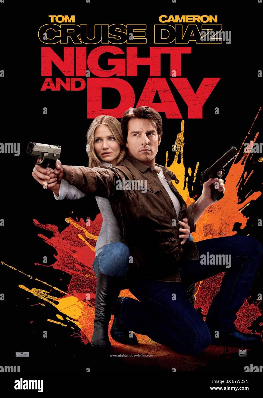 Cavaliere e il giorno ; Anno : 2010 Stati Uniti ; Direttore : James Mangold ; Tom Cruise, Cameron Diaz ; Poster (Fr) Foto Stock