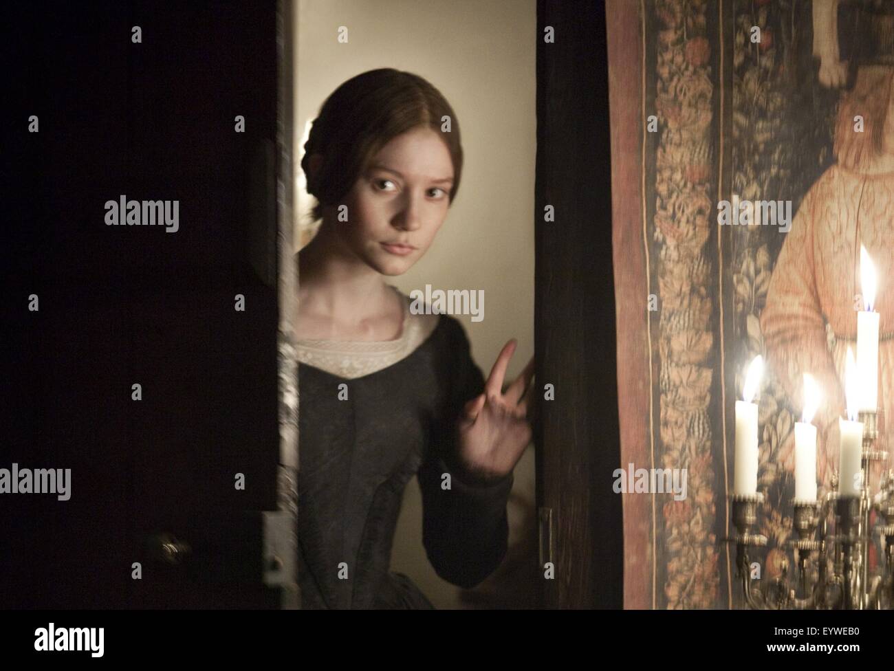 Jane Eyre ; Anno : 2011 USA / UK ; Direttore : Cary Fukunaga ; Mia Wasikowska ; Foto: Laurie Sparham Foto Stock