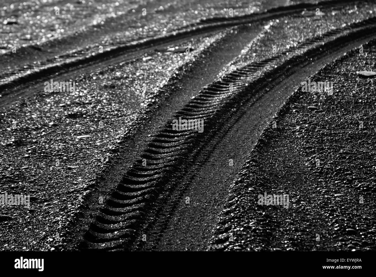 Ci sono le memorie della vita fare un percorso di profonda nella vostra mente ... le tracce che non può essere cancellato Foto Stock