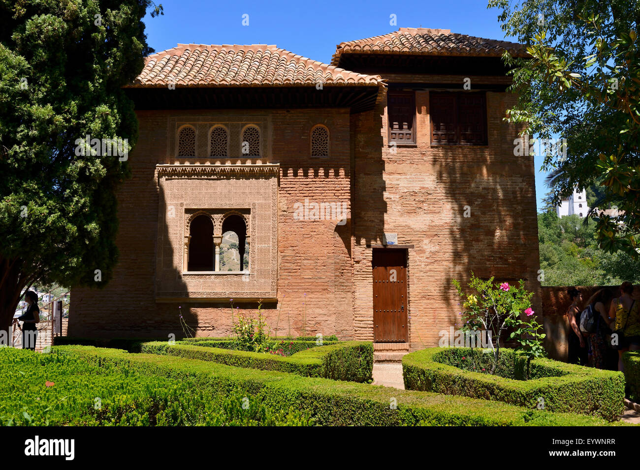 Oratorio del Partal Palace all'interno di Alhambra Palace complesso in Granada, Andalusia, Spagna Foto Stock