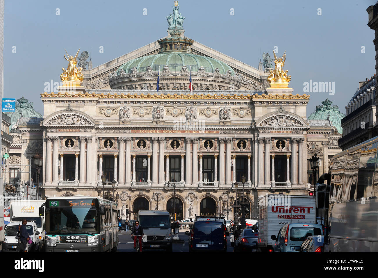 Palais Garnier, Paris Opera, Paris, Francia, Europa Foto Stock