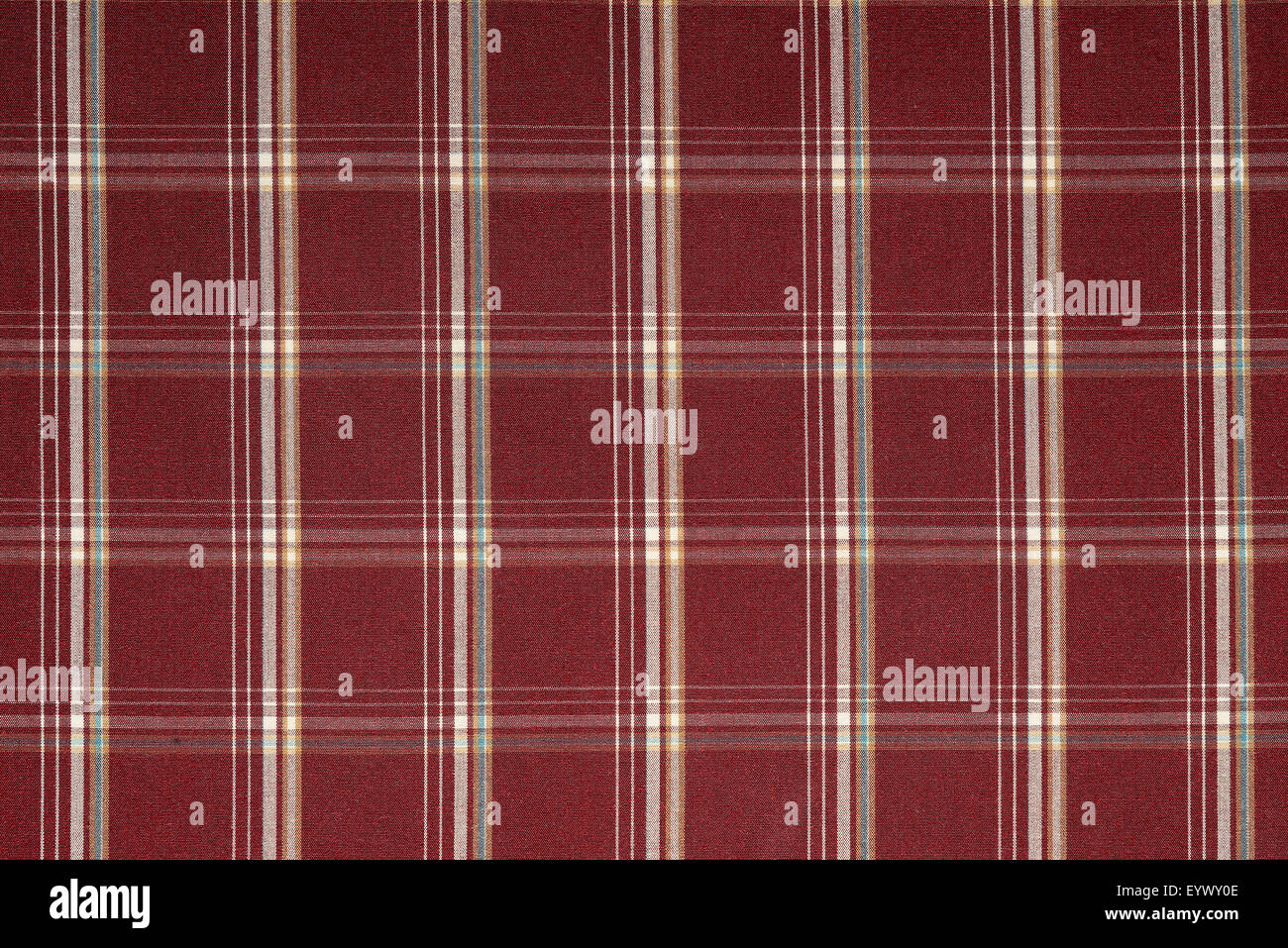 Plaid marrone Foto Stock