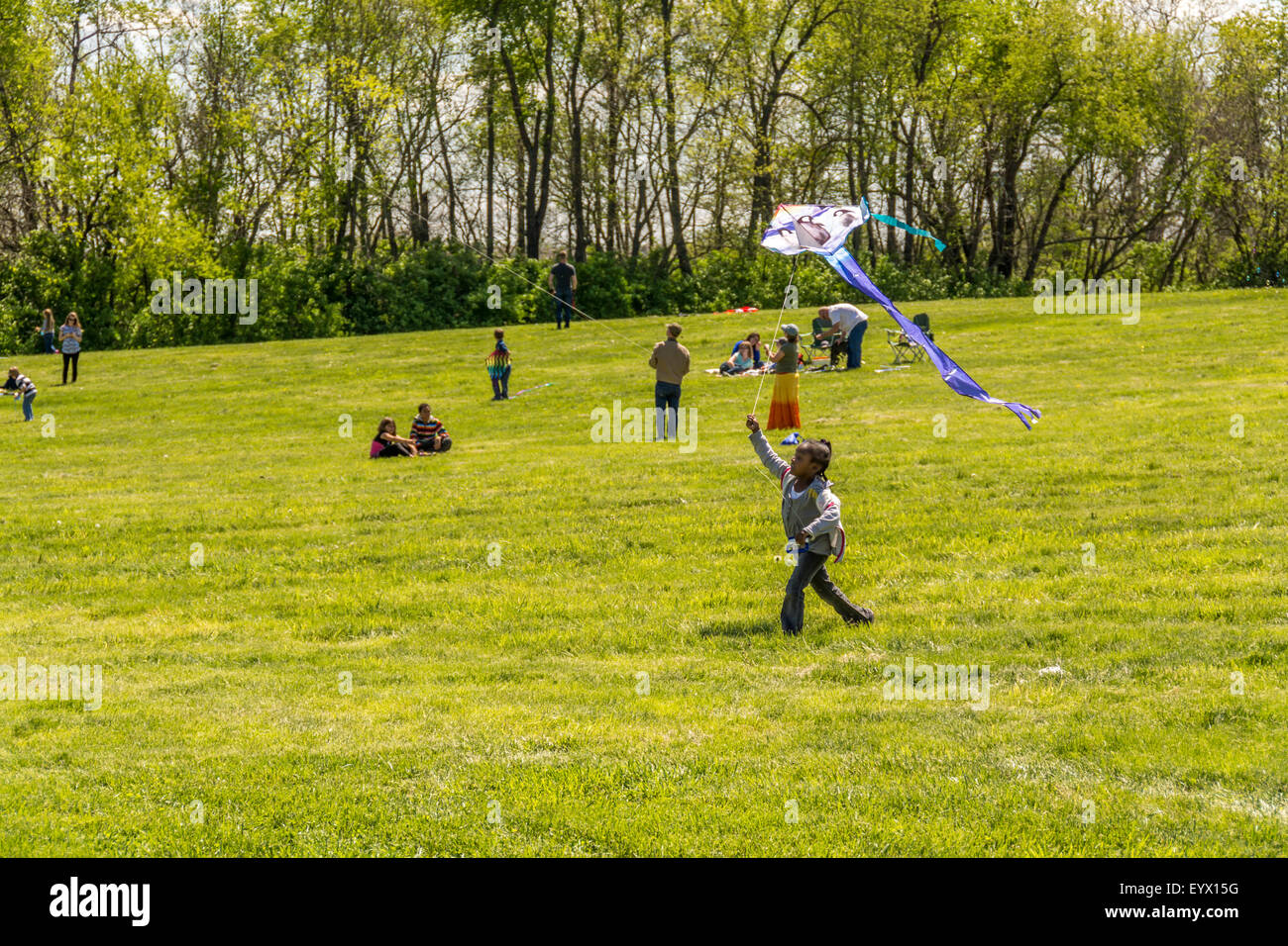 Internazionale culturale e Kite Festival Foto Stock