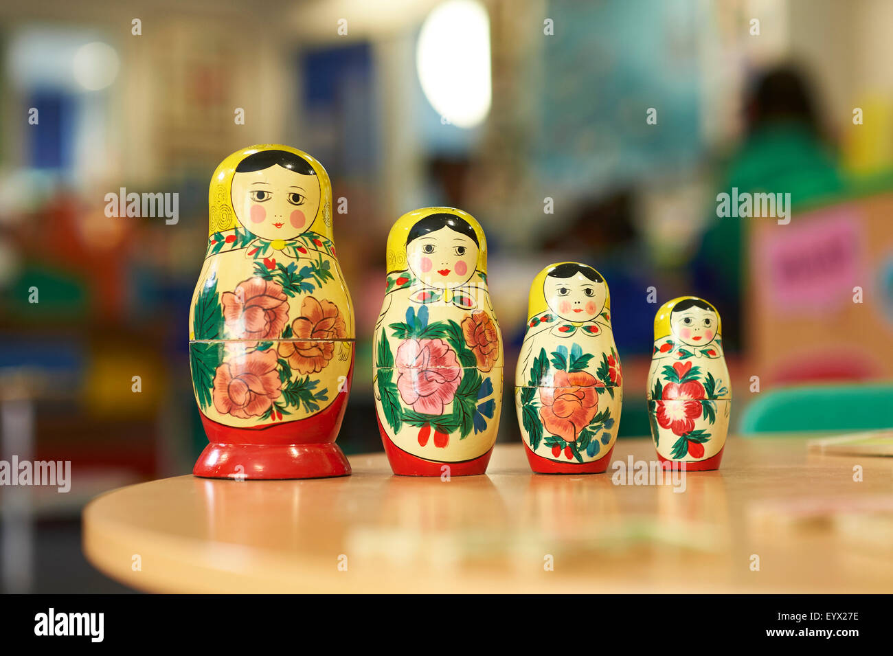 bambole russe Foto Stock