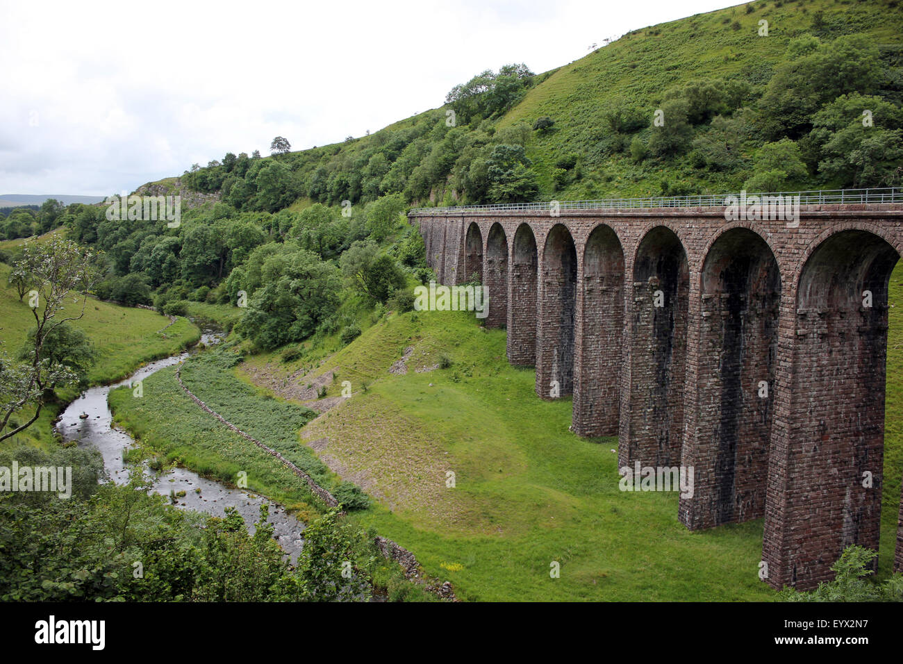 Smardale Gill viadotto, Cumbria, Regno Unito Foto Stock