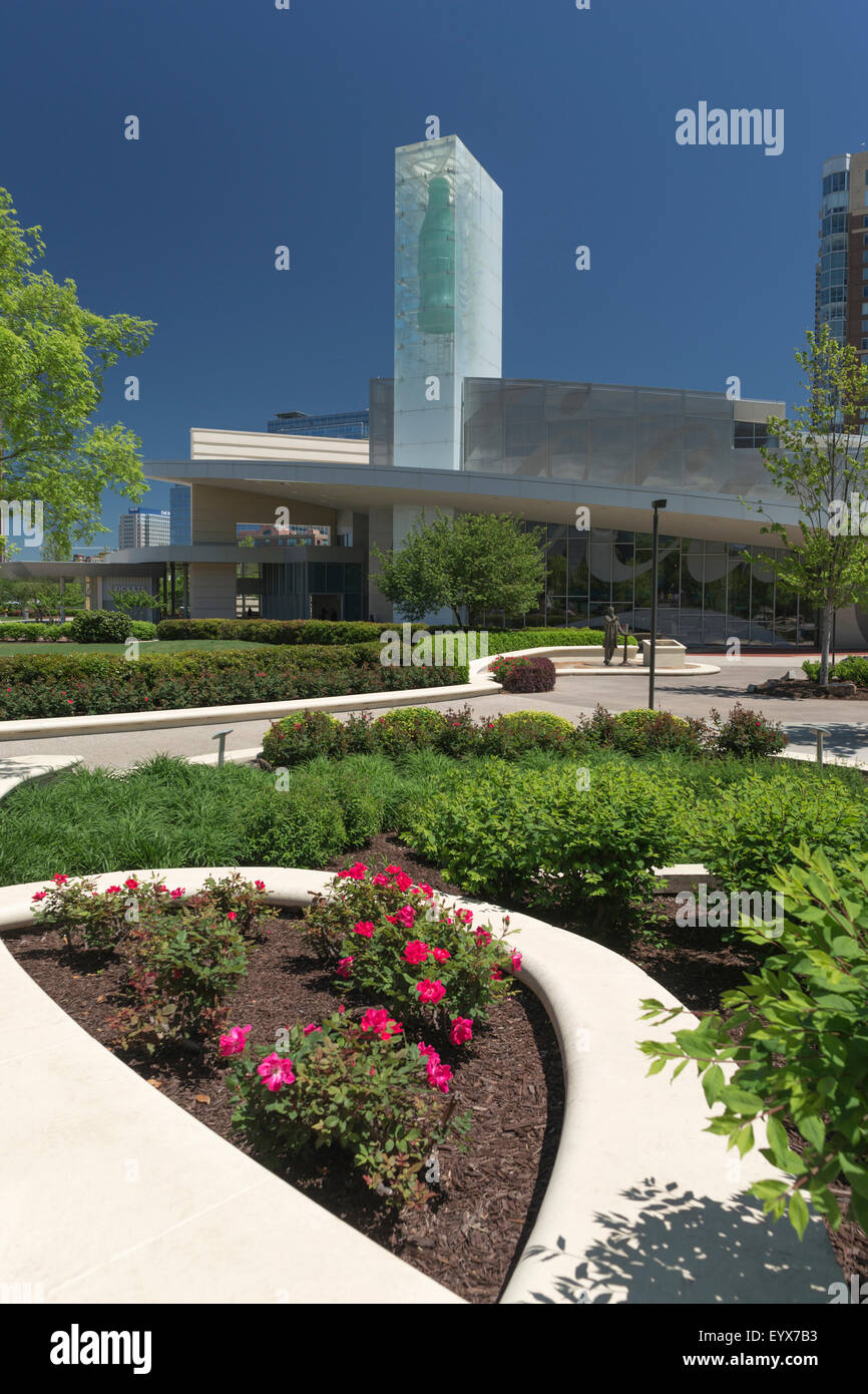 Giardini museo Mondo di Coca Cola (©ROSSER FABRAP 2005) PEMBERTON posto atlanta in Georgia negli Stati Uniti Foto Stock