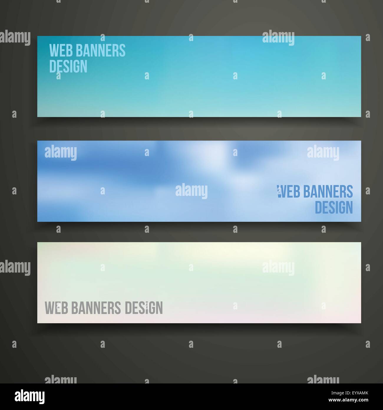 Banner per il web design template per il sito di illustrazione vettoriale. Illustrazione Vettoriale