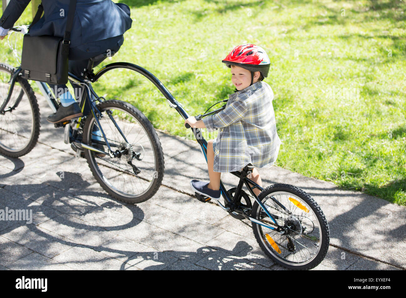 child tandem bike