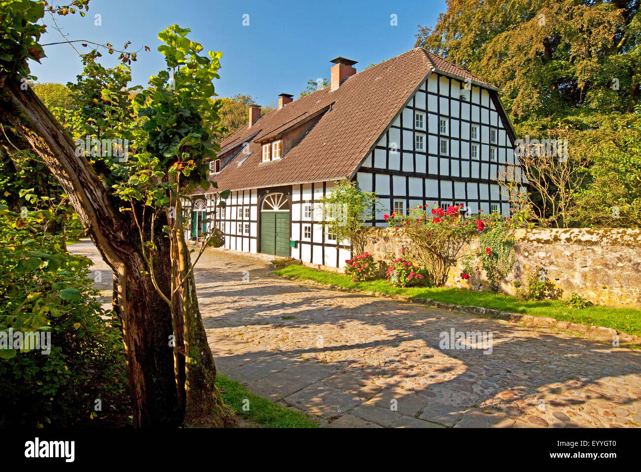 Edificio per l'agricoltura al Haus Marck, in Germania, in Renania settentrionale-Vestfalia, Tecklenburger Land, Tecklenburg Foto Stock