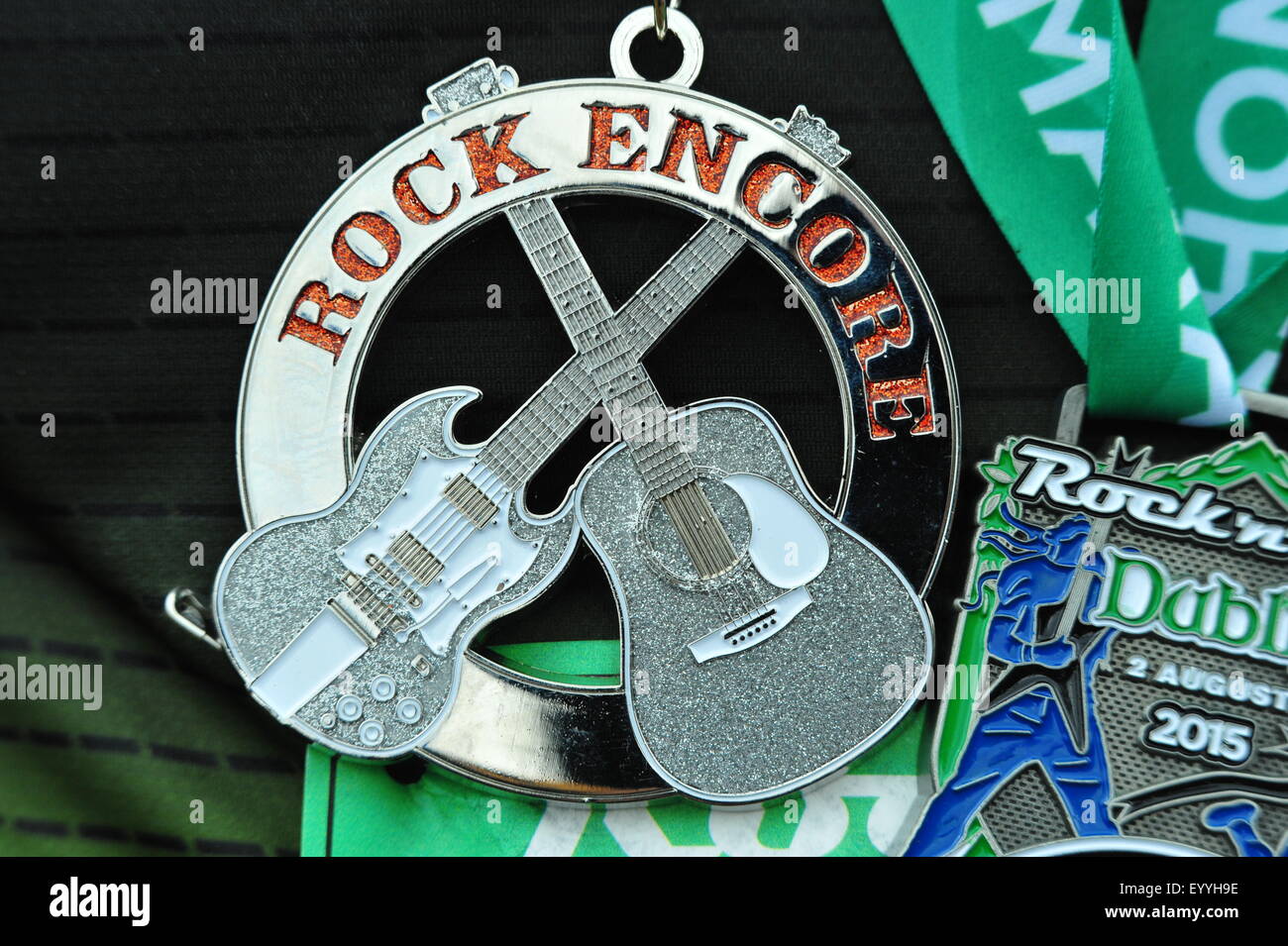 Il Rock'n'Roll Half Marathon Dublin 2015, Phönix Park, Dublin, Irlanda. Foto Stock