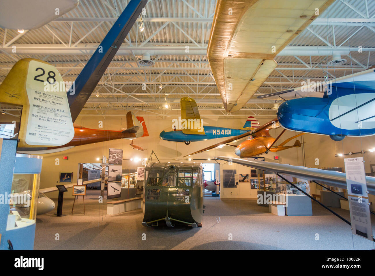 National Soaring Museum di Elmira New York Foto Stock