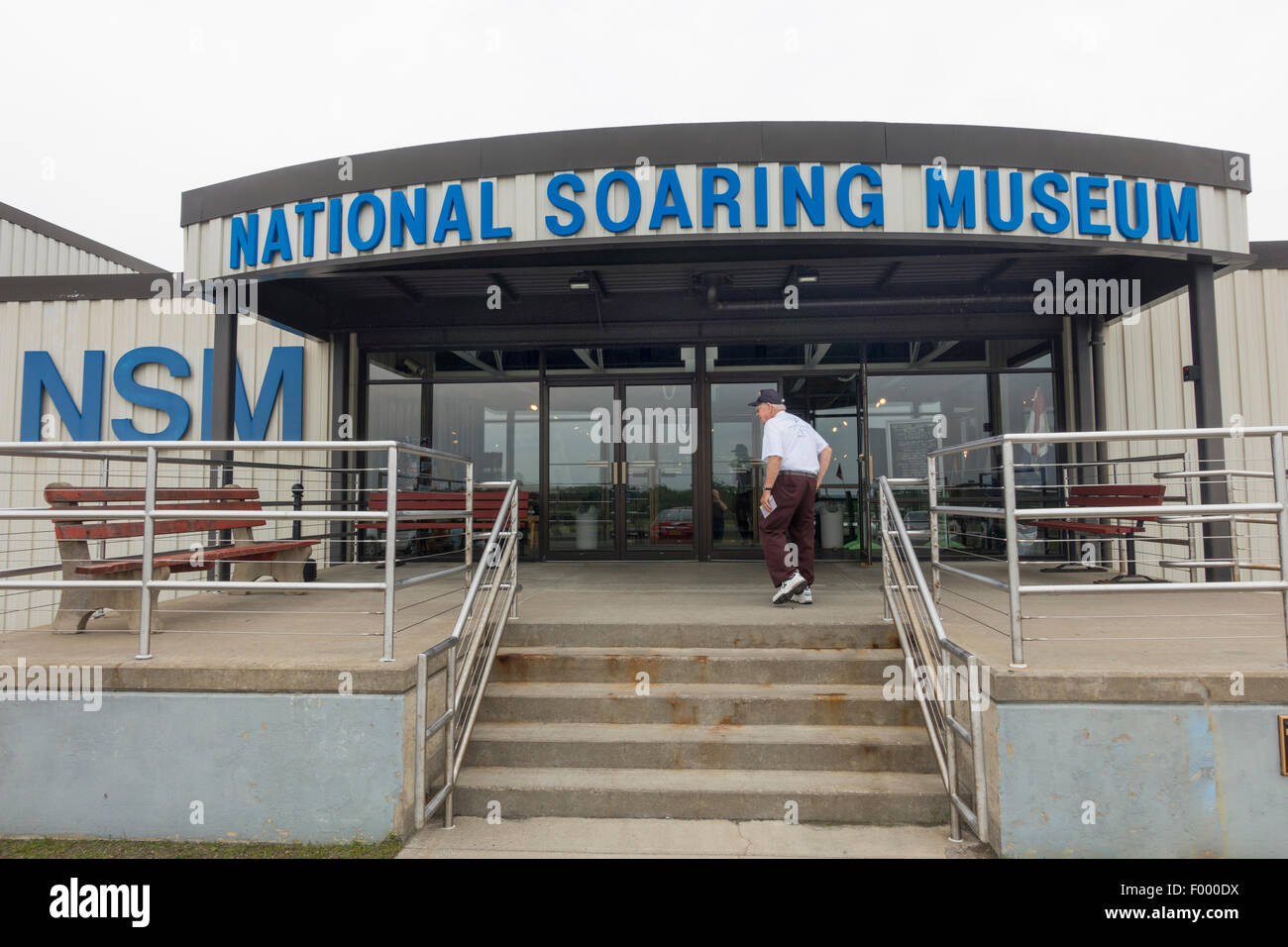 National Soaring Museum di Elmira New York Foto Stock
