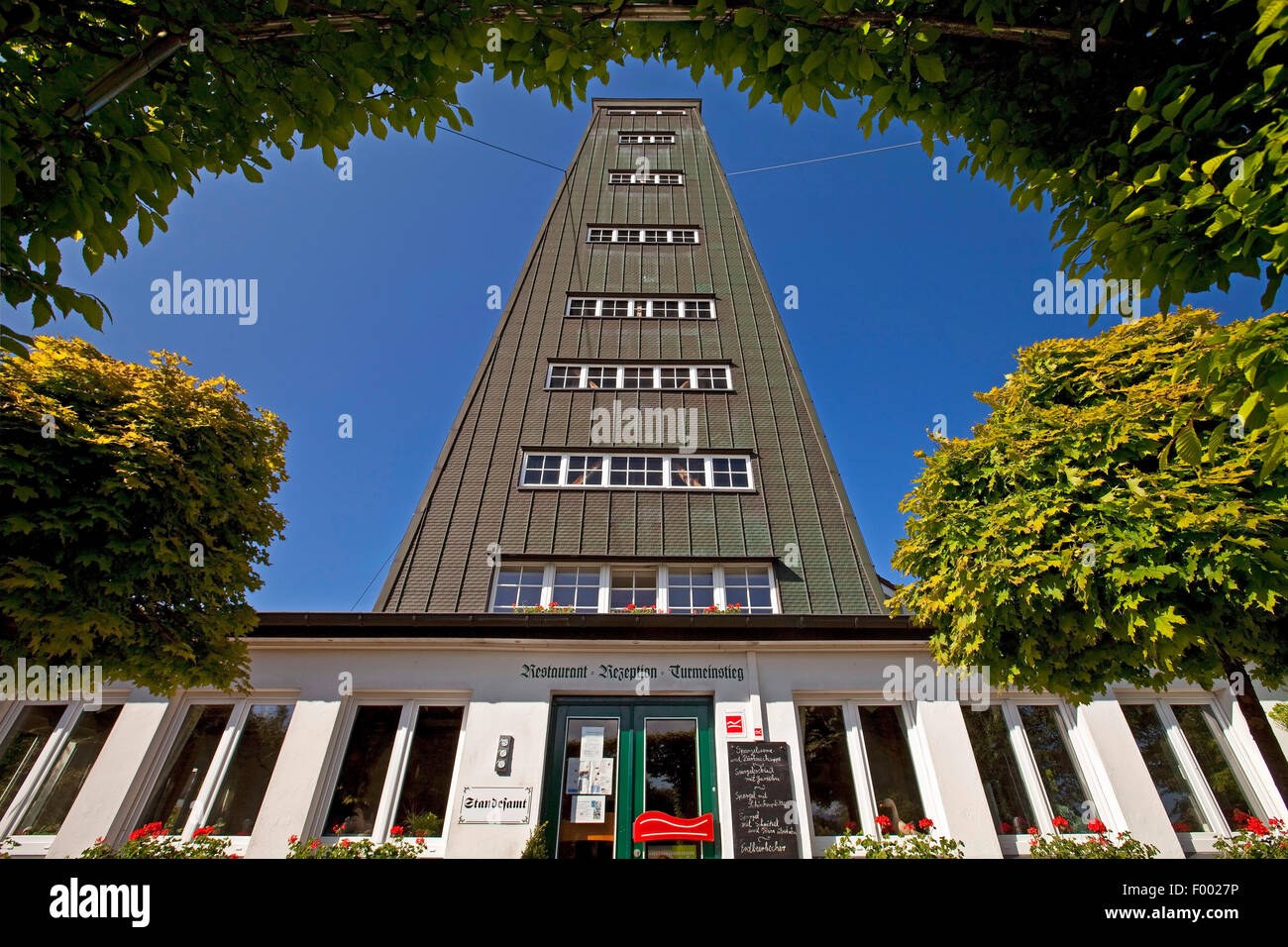 Torre Rhein-Weser in Kirchhundem, in Germania, in Renania settentrionale-Vestfalia, Sauerland, Kirchhundem Foto Stock