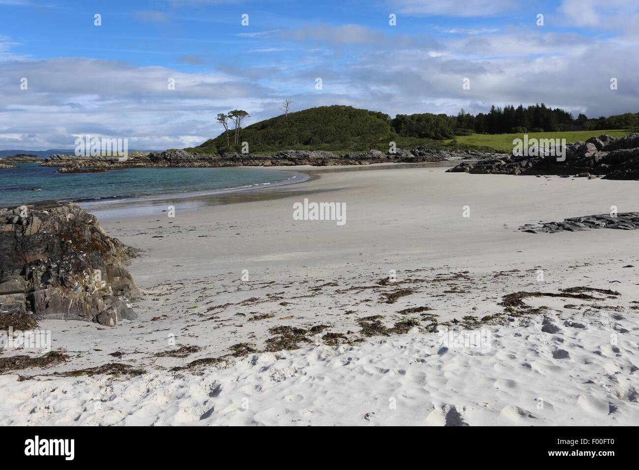 Spiaggia di Arisaig Scozia Scotland Foto Stock