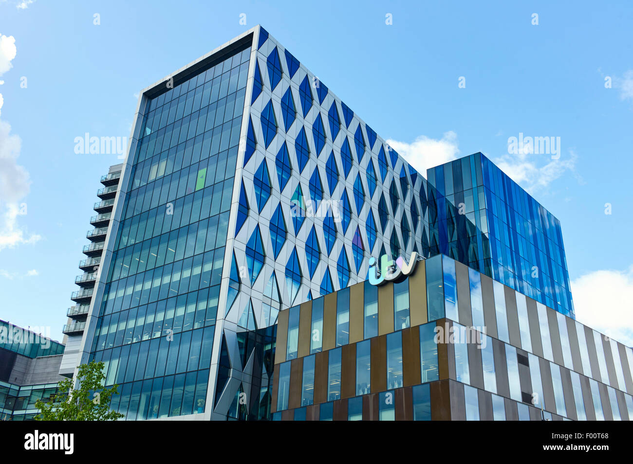 Edificio ITV a Media City UK, Salford Foto Stock