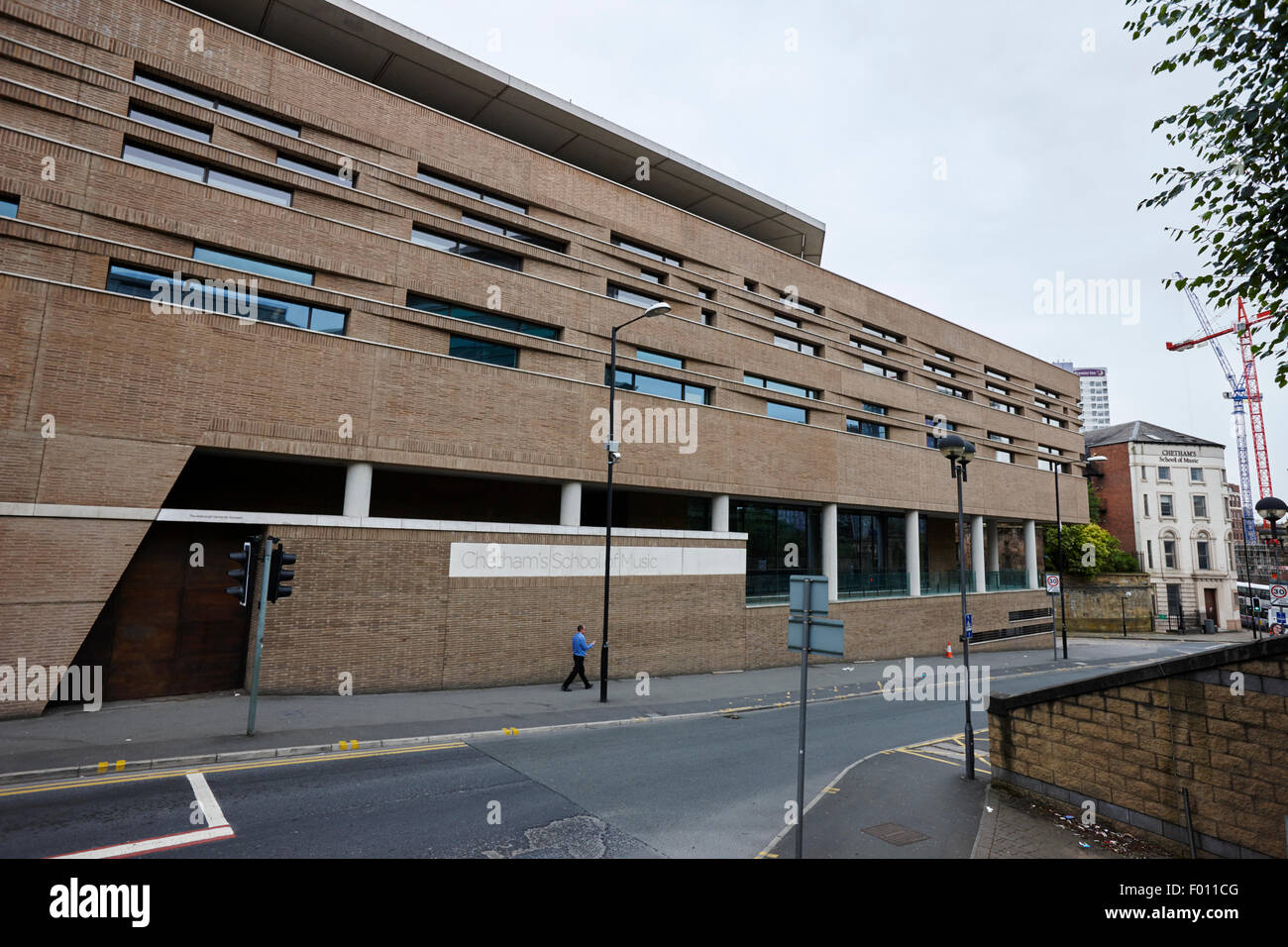 Scuola Chethams di musica Manchester Inghilterra England Regno Unito Foto Stock