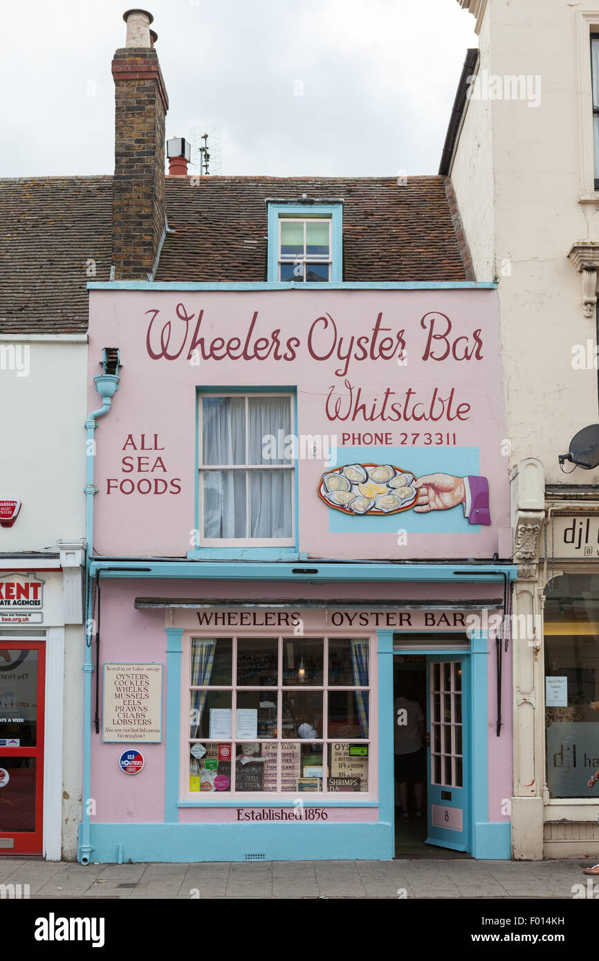 Wheelers Oyster Bar, Whitstable Foto Stock