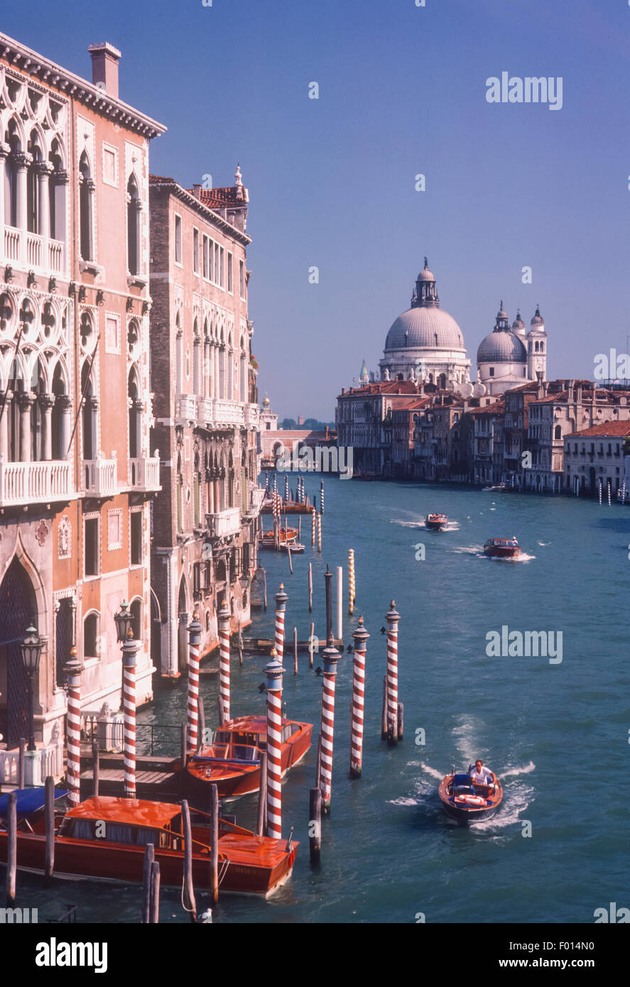 Grand Canal, Venezia, Italia Foto Stock