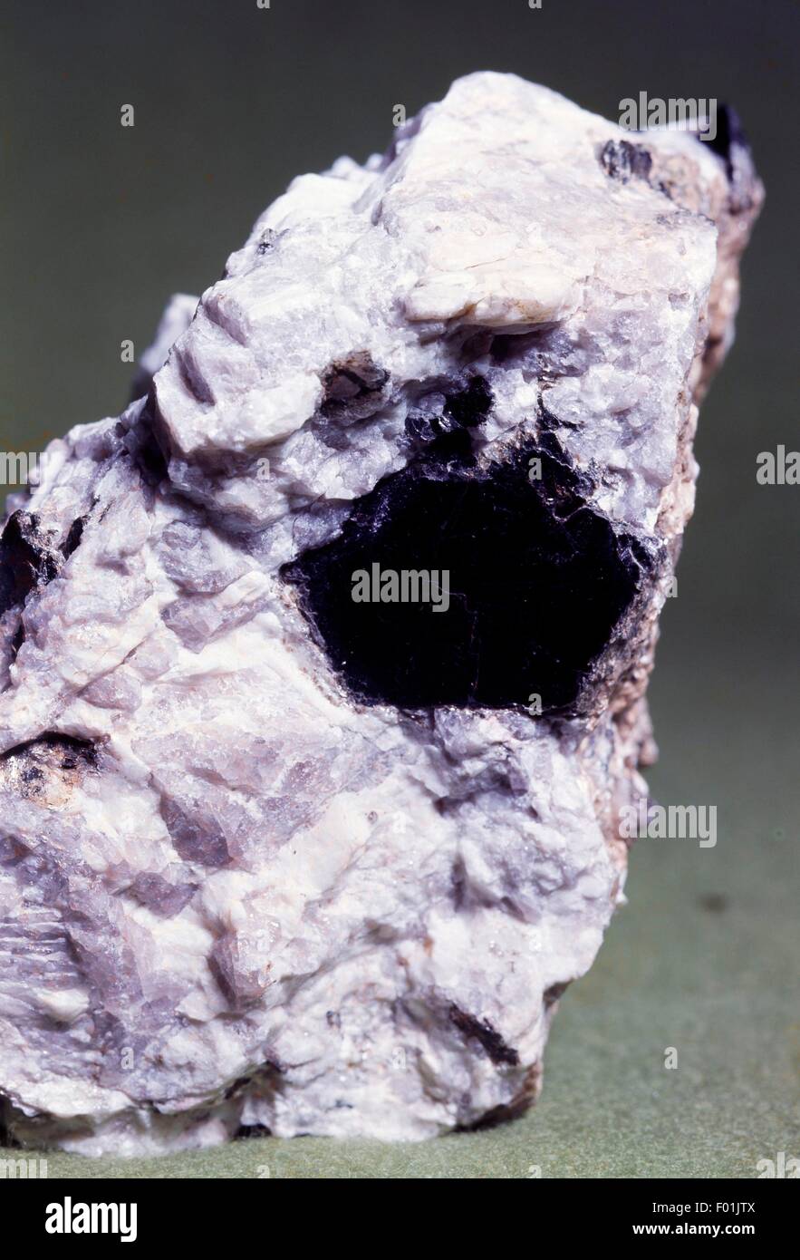 Biotite, silicato. Foto Stock