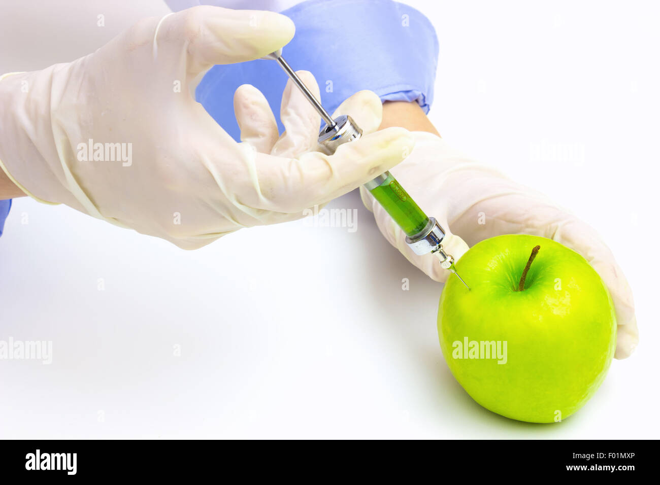 Alimenti geneticamente modificati Foto Stock