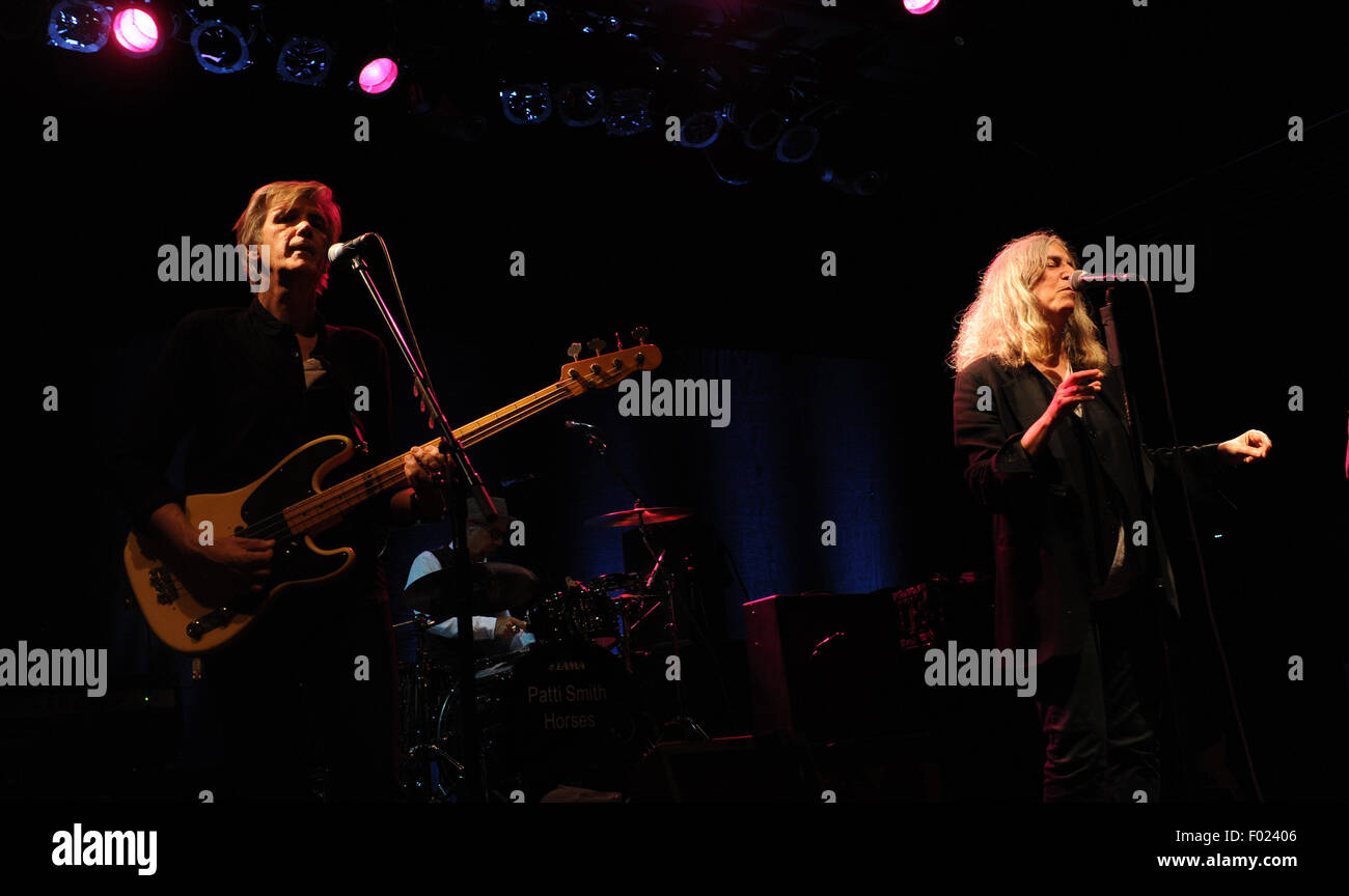 Patti Smith Foto Stock