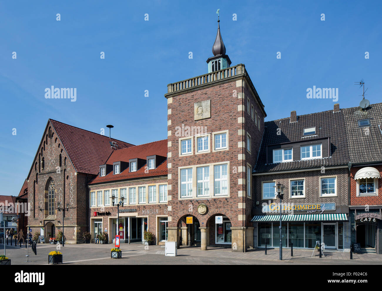 City Museum, Borken,Münsterland, Renania settentrionale-Vestfalia, Germania Foto Stock