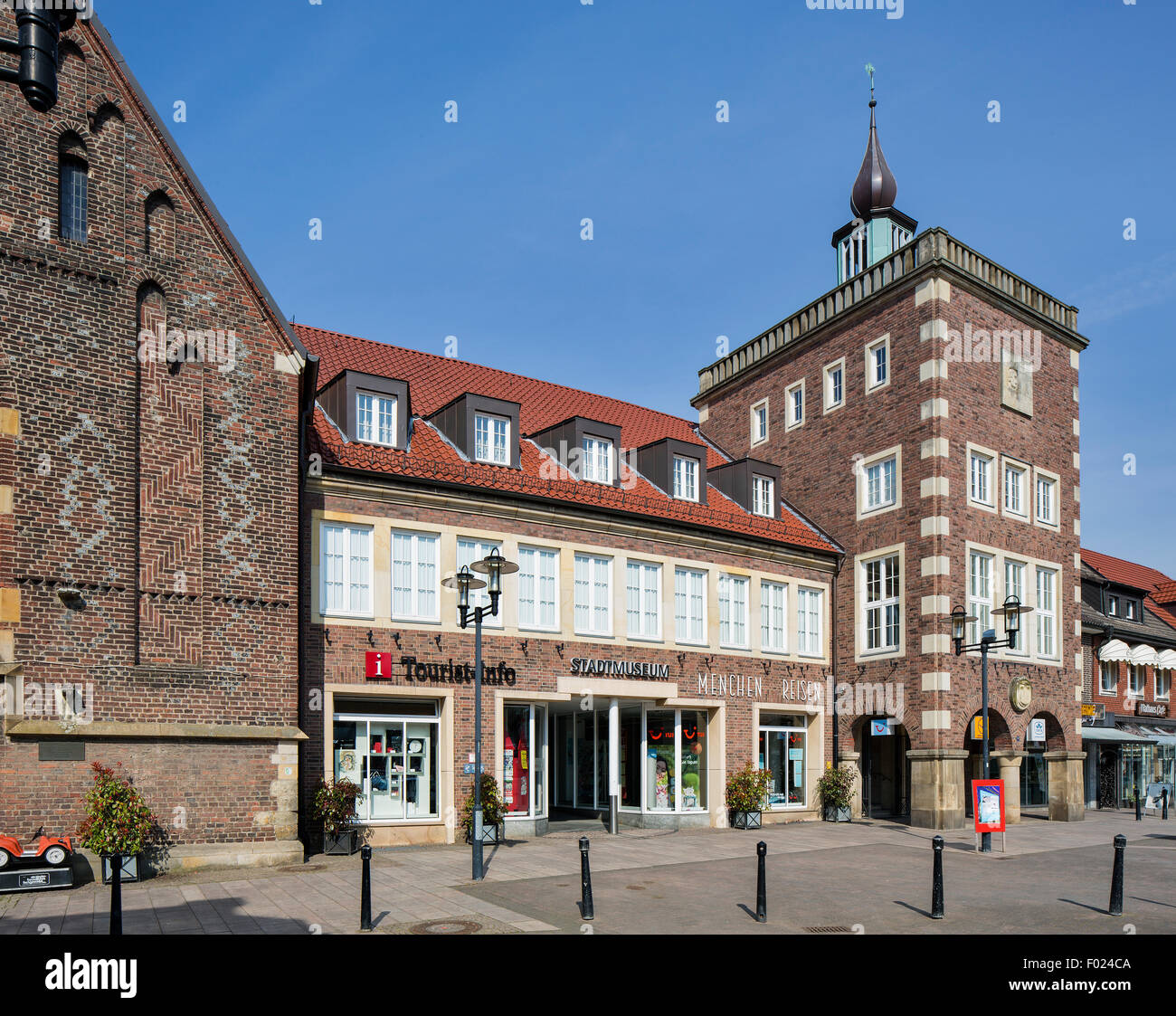 City Museum, Borken,Münsterland, Renania settentrionale-Vestfalia, Germania Foto Stock