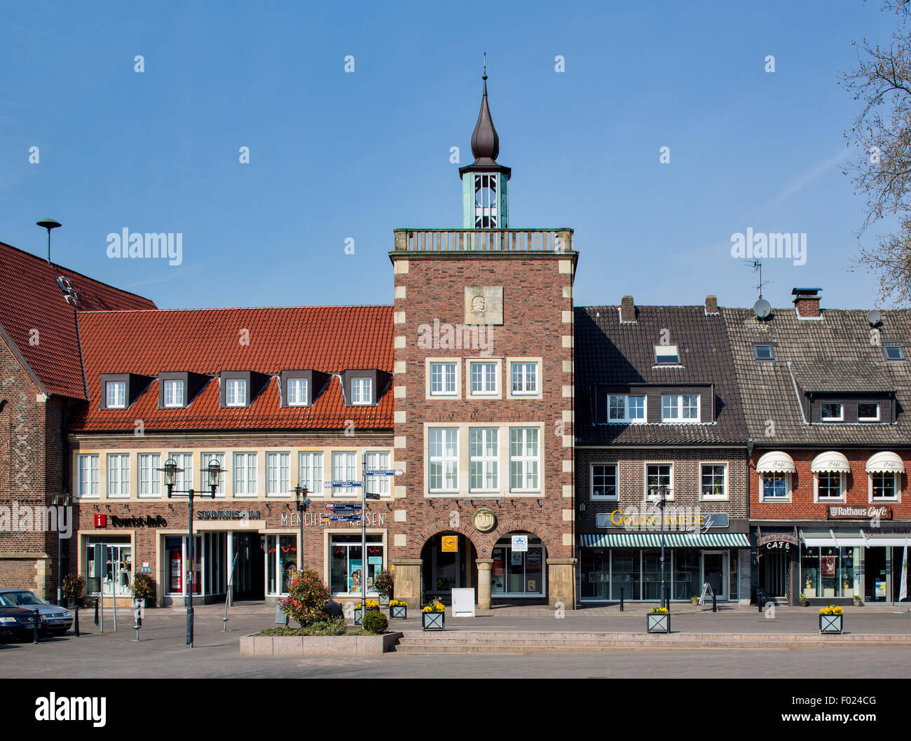 City Museum, Borken,Münsterland, Renania settentrionale-Vestfalia, Germania Foto Stock