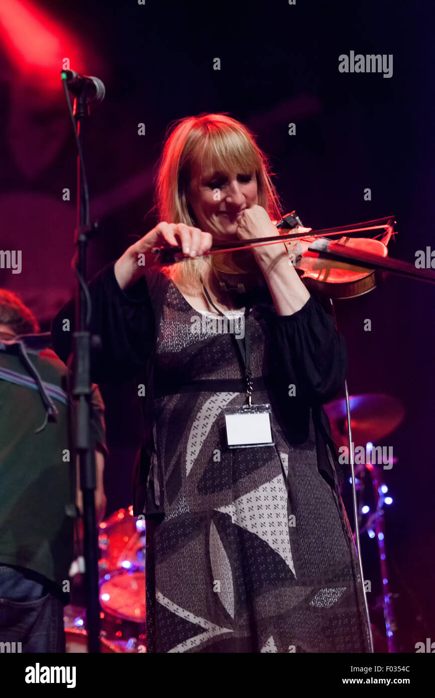 Folkfest, Killarney,XXV Luglio 2015, Kila eseguire live al Folkfest , INEC, Killarney sulla XXV Luglio Foto Stock