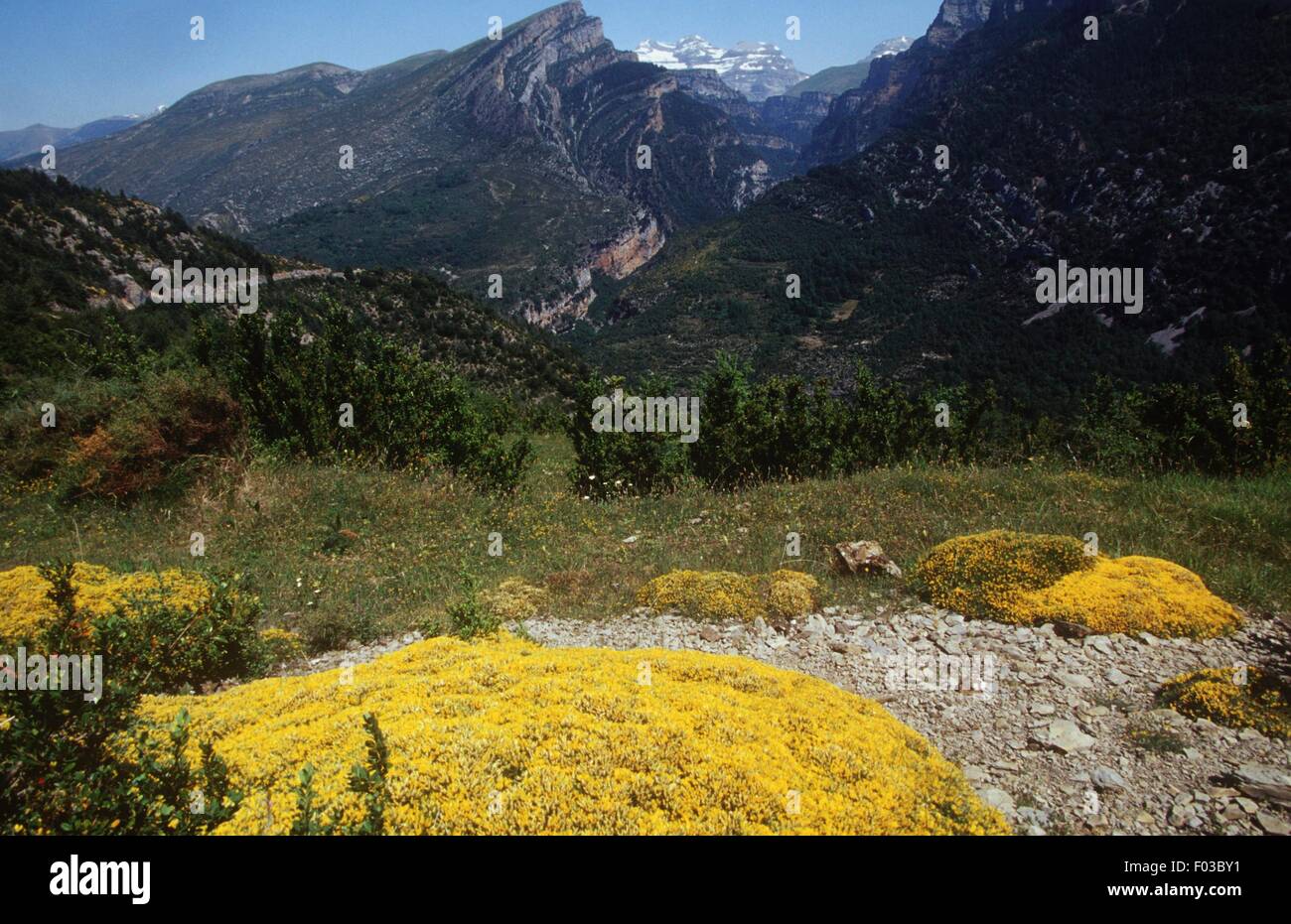 Spagna - Aragona - Parco Nazionale di Ordesa y Monte Perdido (Patrimonio Mondiale UNESCO, 1997) - Monte Perdido Foto Stock