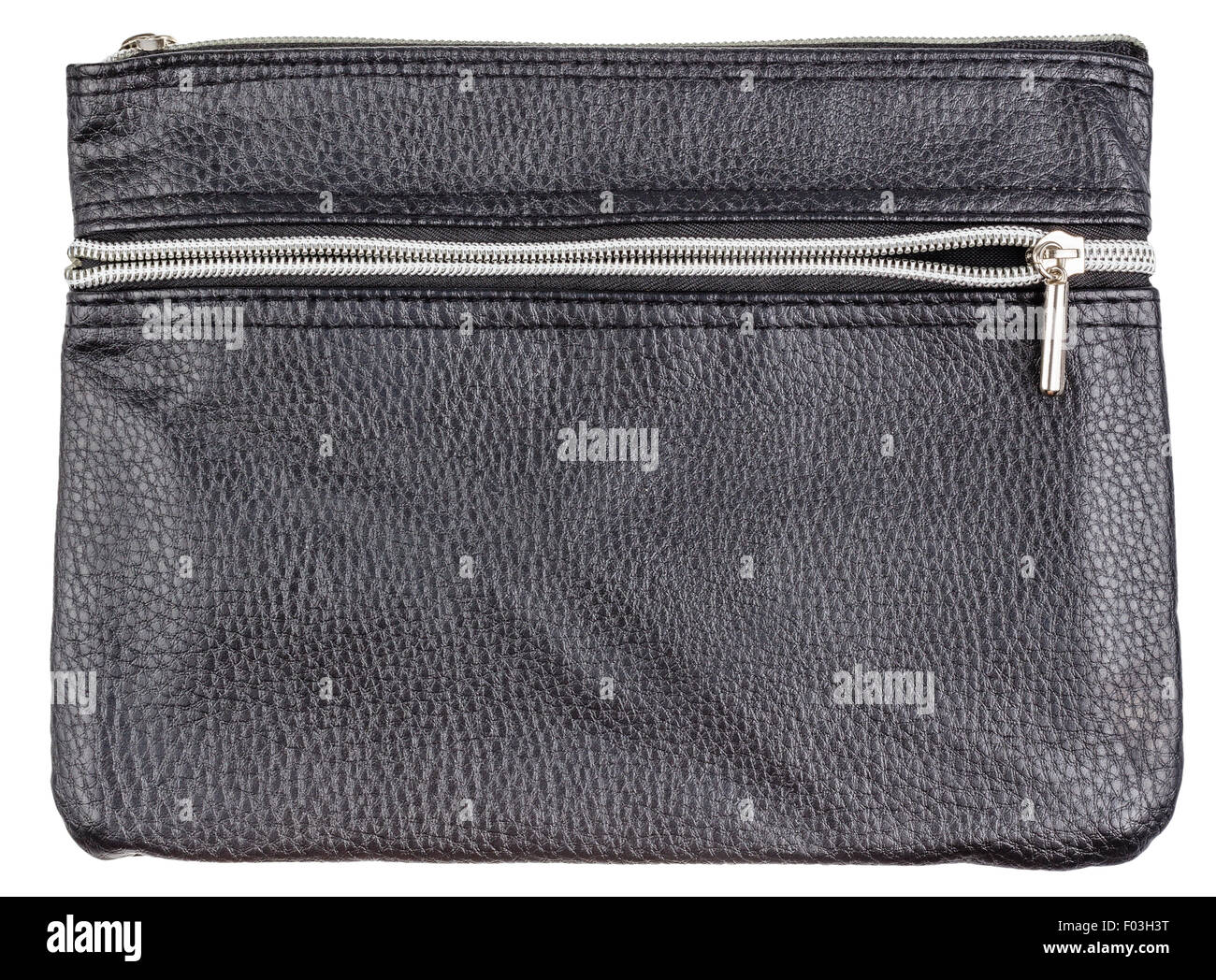 Documento caso isolato su bianco Foto Stock