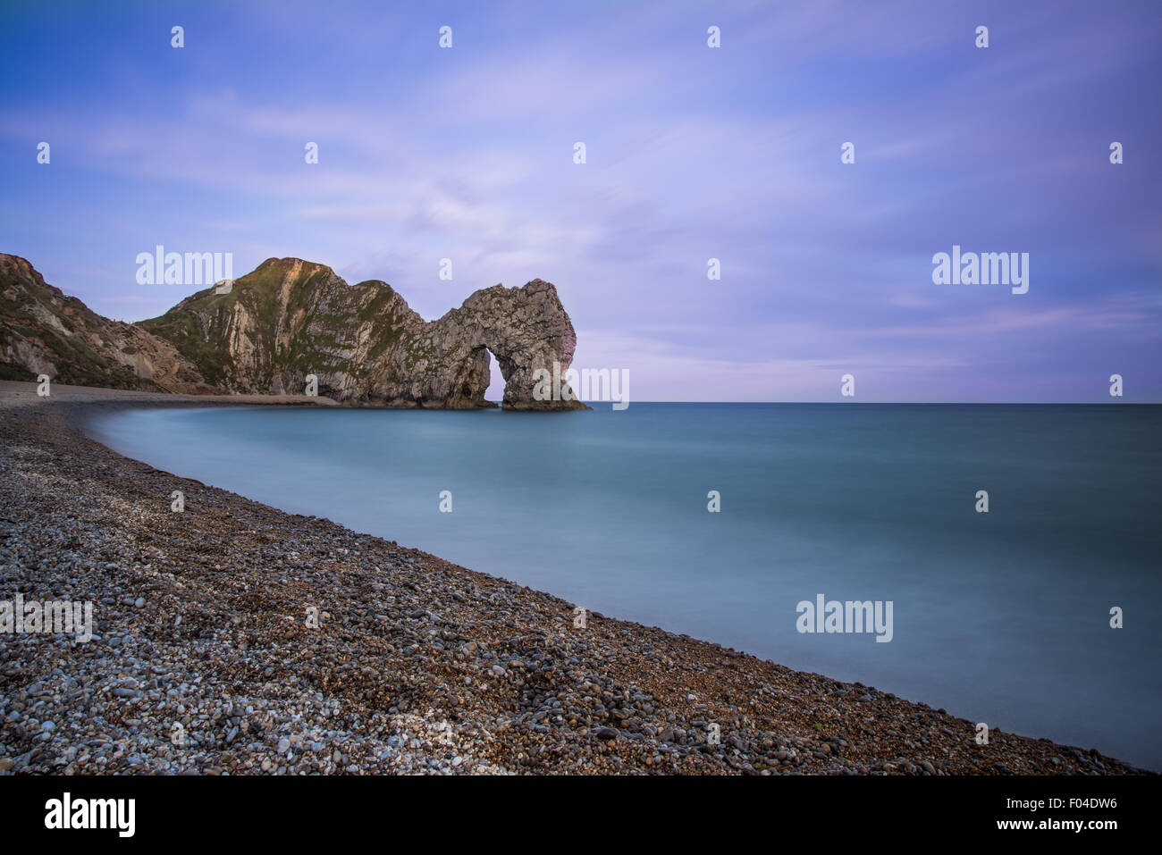 Porta di Durdle, Jurassic Coast, Dorset, Regno Unito Foto Stock