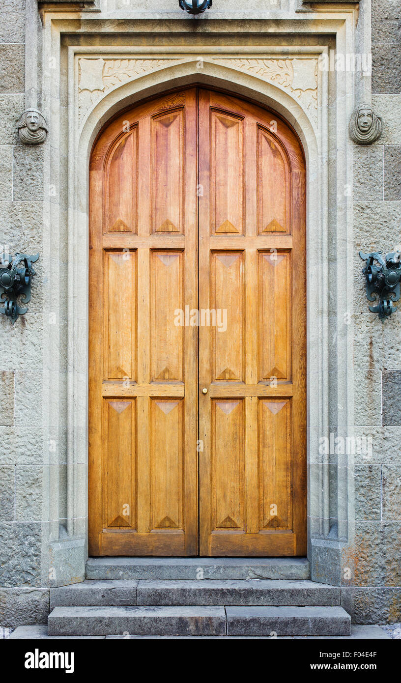 Ingresso porta di facciata Vorontsov palace Foto Stock